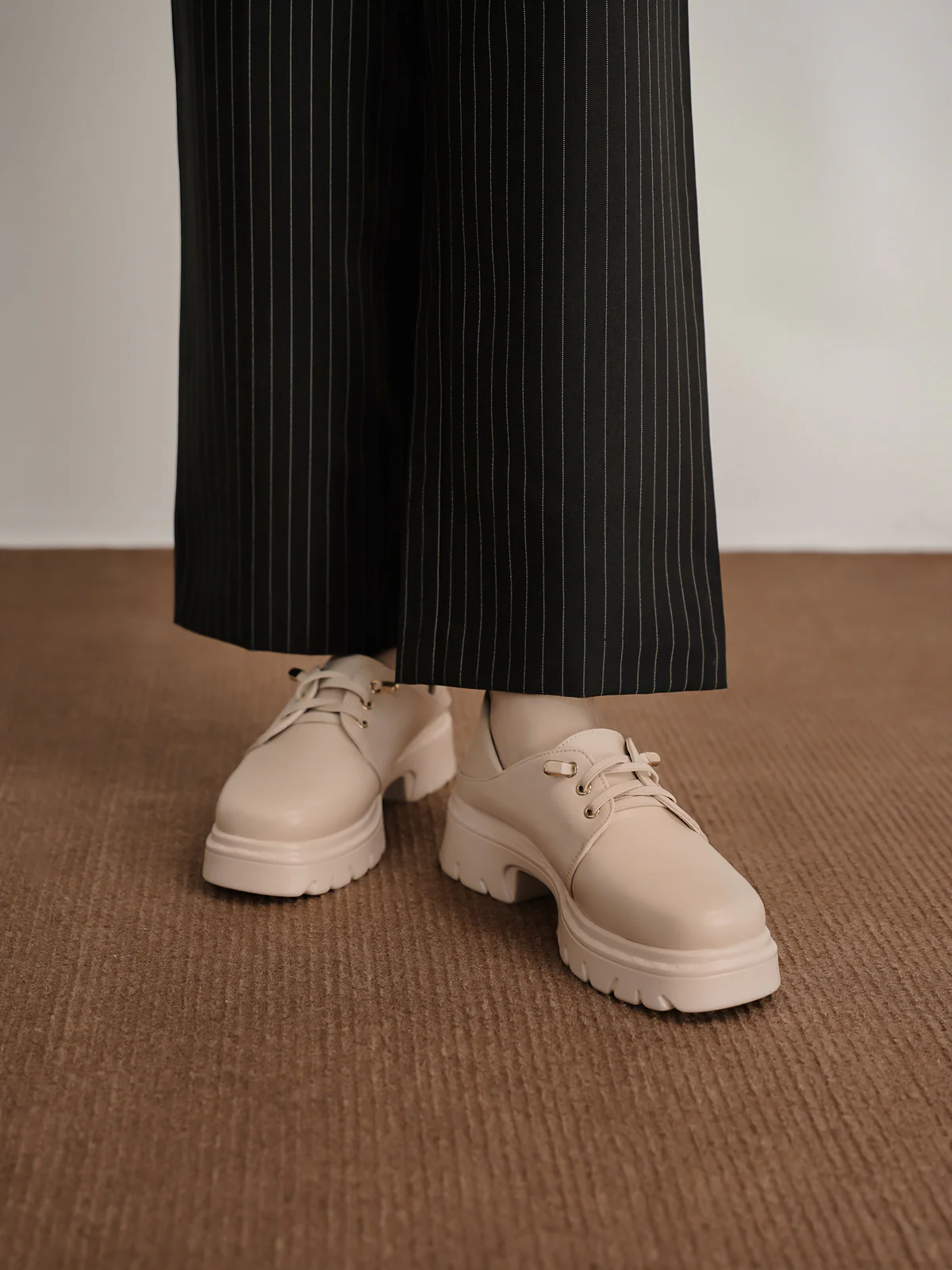 Womens "MEGRIA" Laced Up Formal Shoes - Image 3
