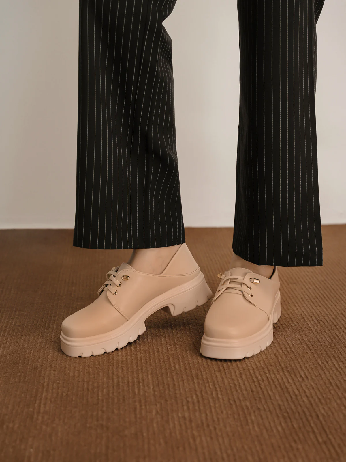 Womens "MEGRIA" Laced Up Formal Shoes - Image 6