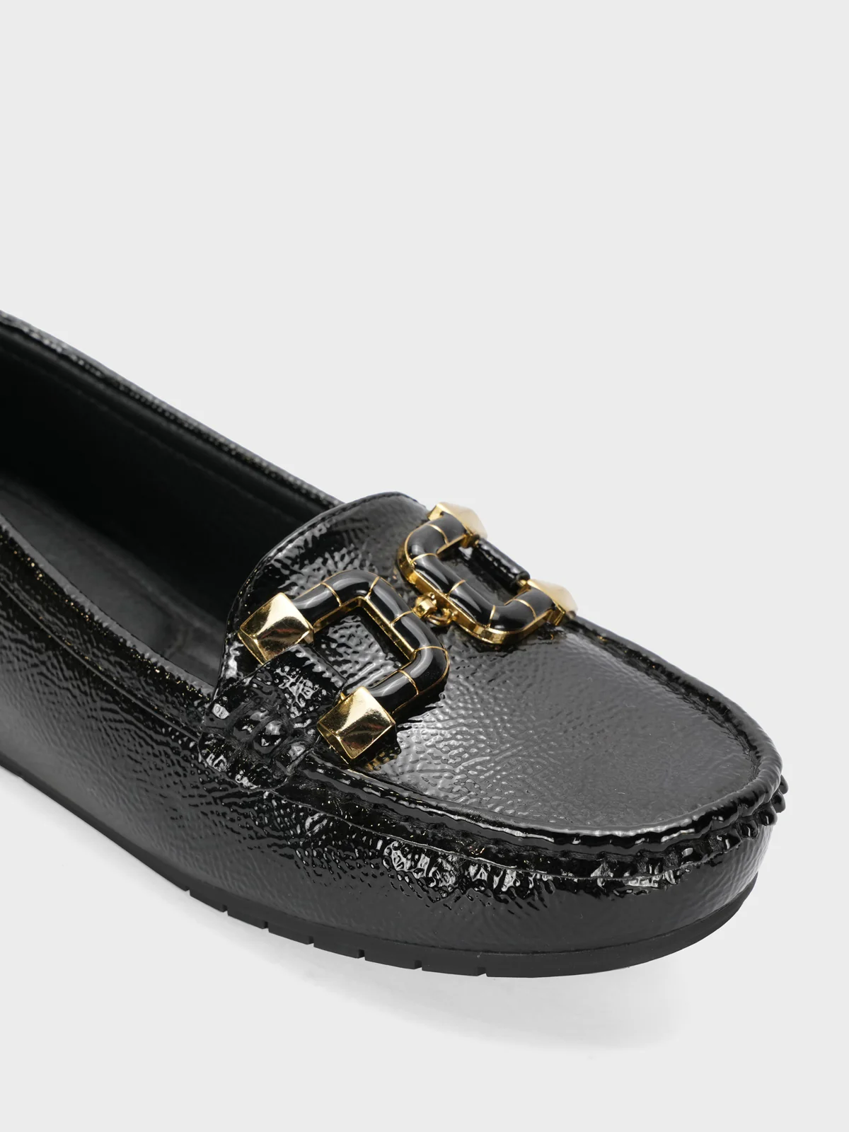 Women's "MENITORA" Low Wedge Moccasins - Image 4
