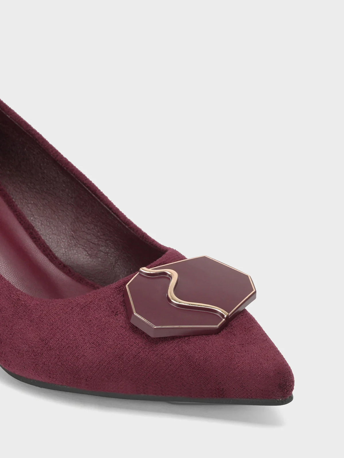 Womens "MENTIU" Pointed Toe Courts - Image 4