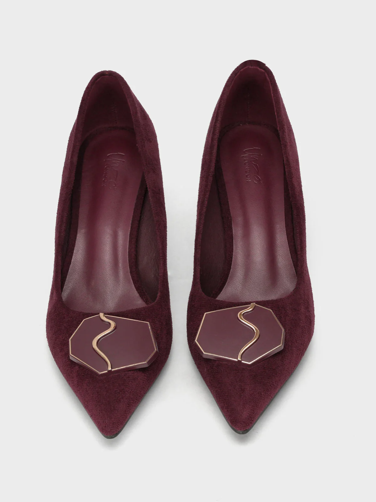 Womens "MENTIU" Pointed Toe Courts - Image 5