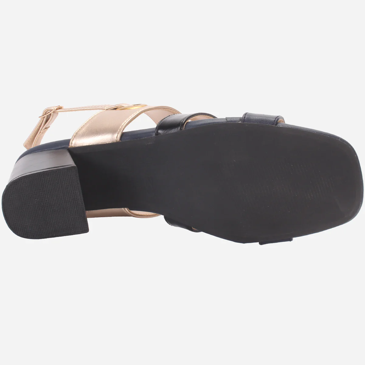 Womens "MICHELLE" Block Heeled Open Toe Sandals - Image 5