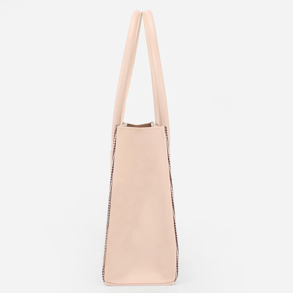Womens "MIDWEL" Patent Casual Hand Bag - Image 3