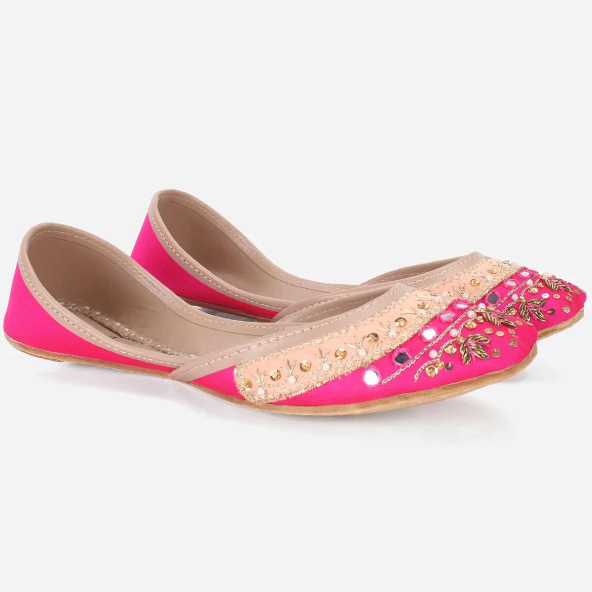 Womens "MIEKE" Stylish Flat Khussa - Image 2