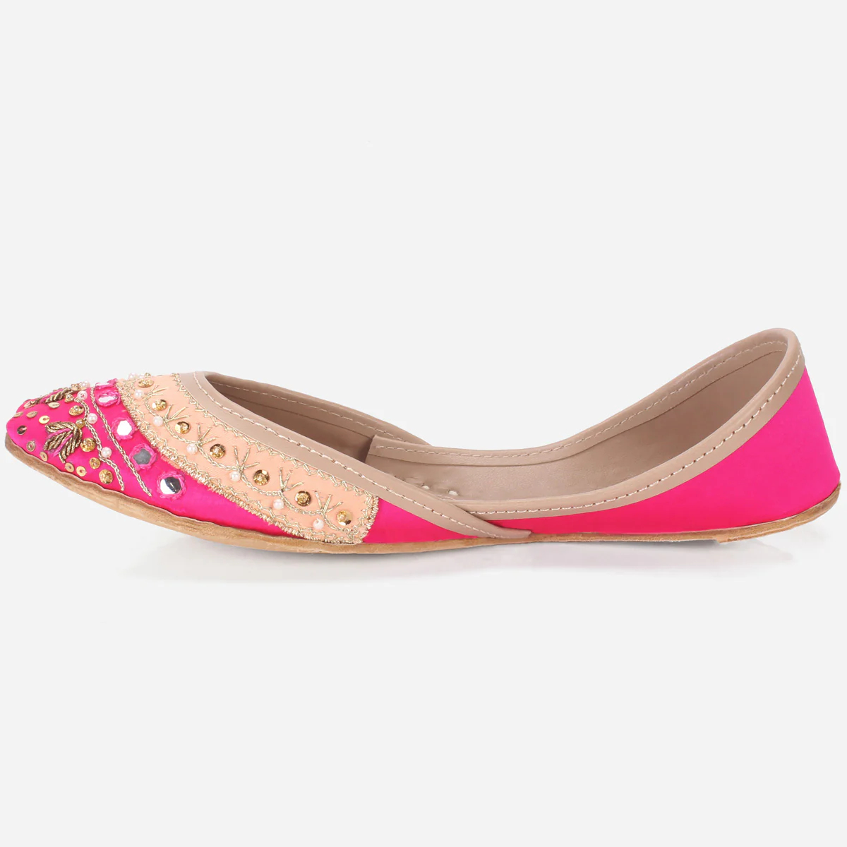 Womens "MIEKE" Stylish Flat Khussa - Image 3