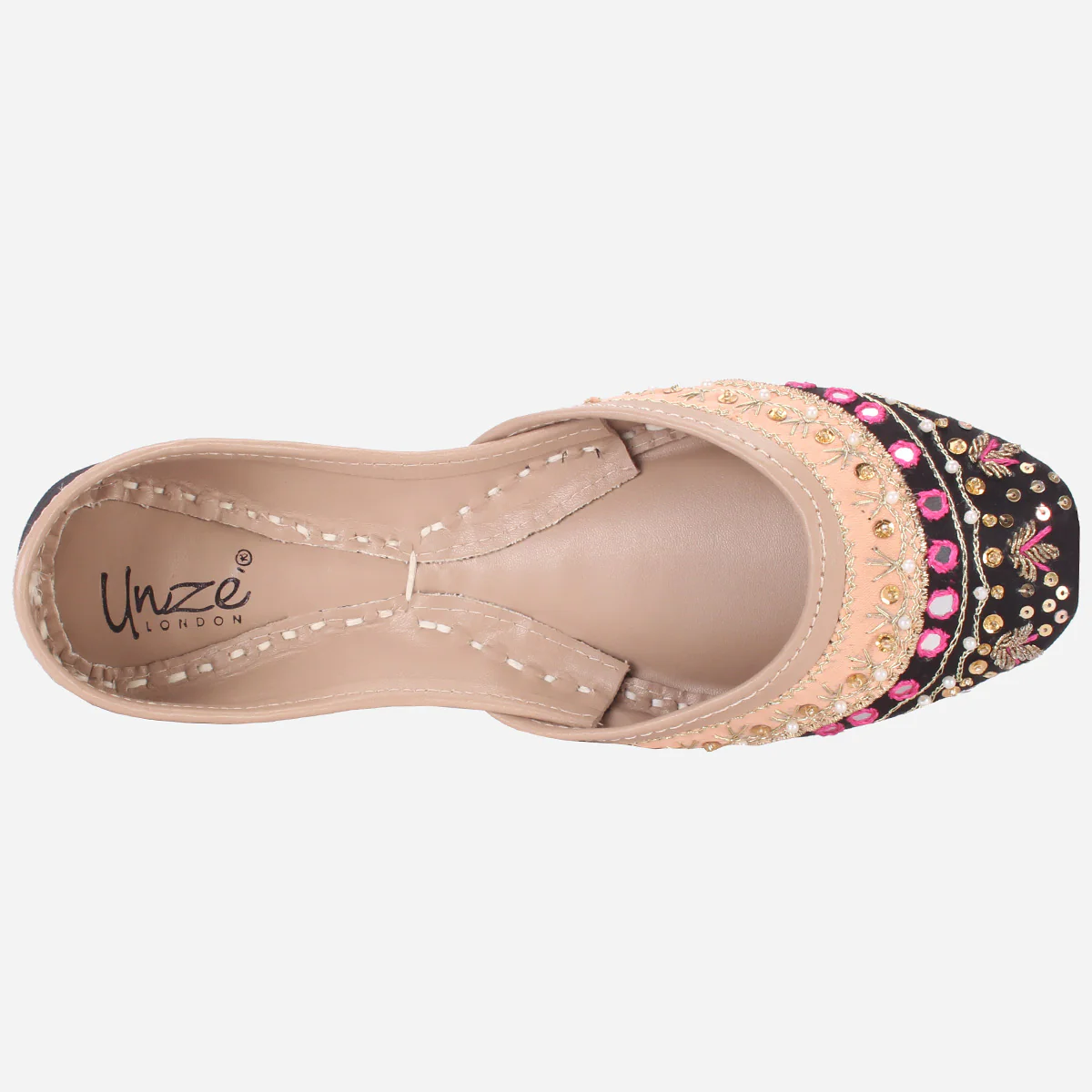 Womens "MIEKE" Stylish Flat Khussa - Image 4