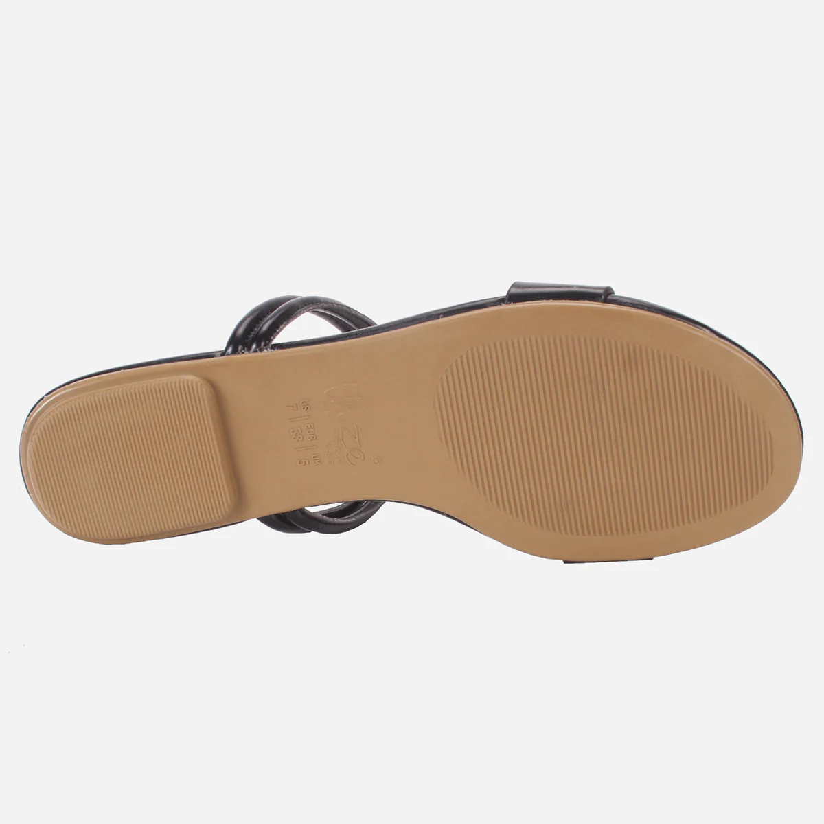 Womens "MILES" Comfy Flat Open-Toe Summer Slippers - Image 5