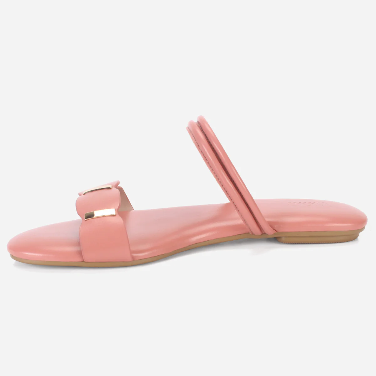 Womens "MILES" Comfy Flat Open-Toe Summer Slippers - Image 3