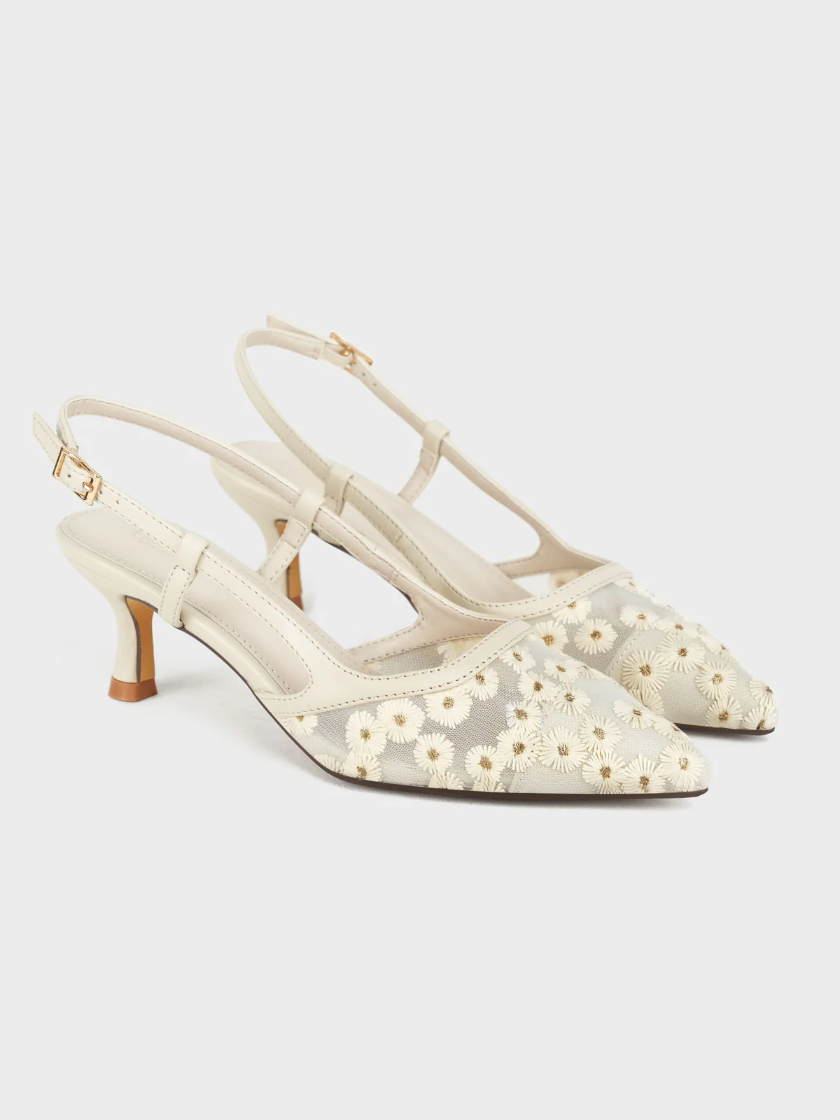 Womens "MINA" Spool Heels Sandals - Image 4