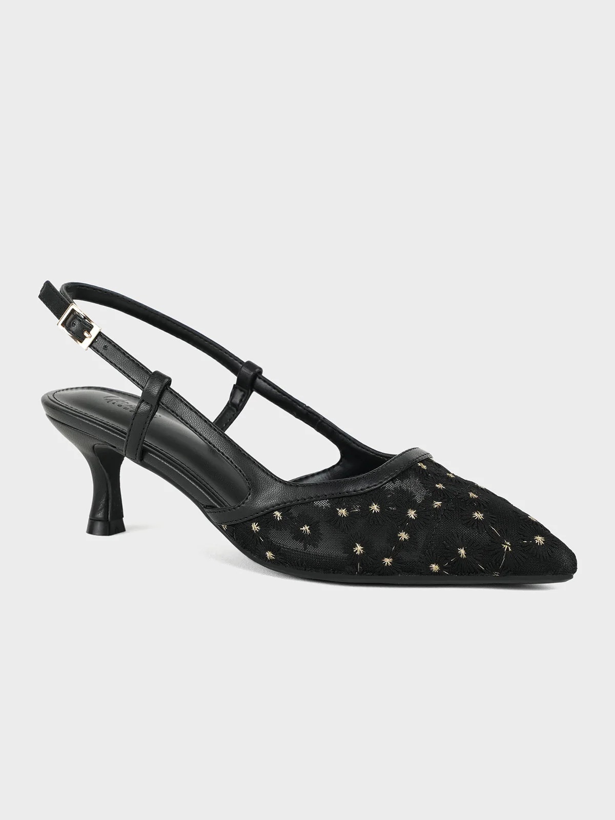 Womens "MINA" Spool Heels Sandals - Image 2