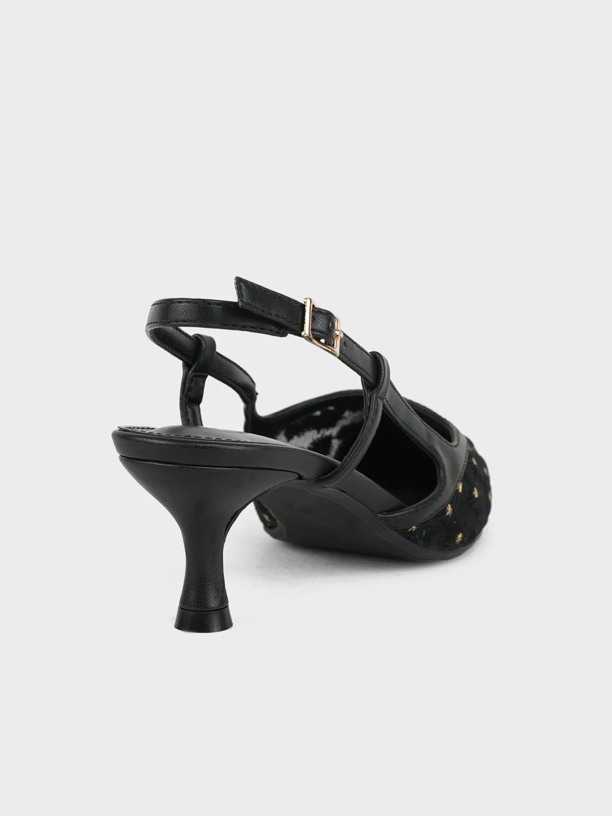 Womens "MINA" Spool Heels Sandals - Image 5