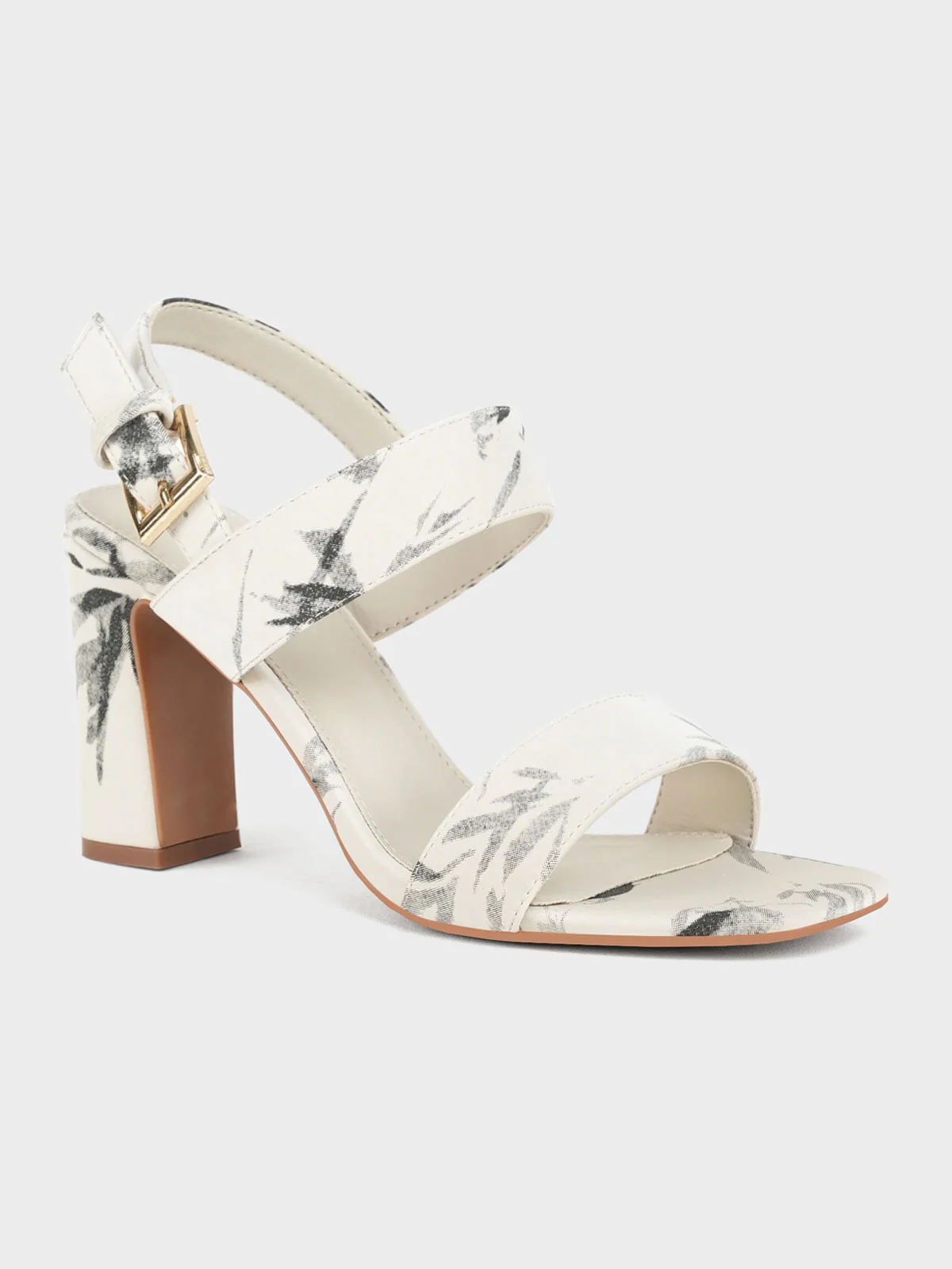 Womens "MINU" Block Heels Sandals - Image 2