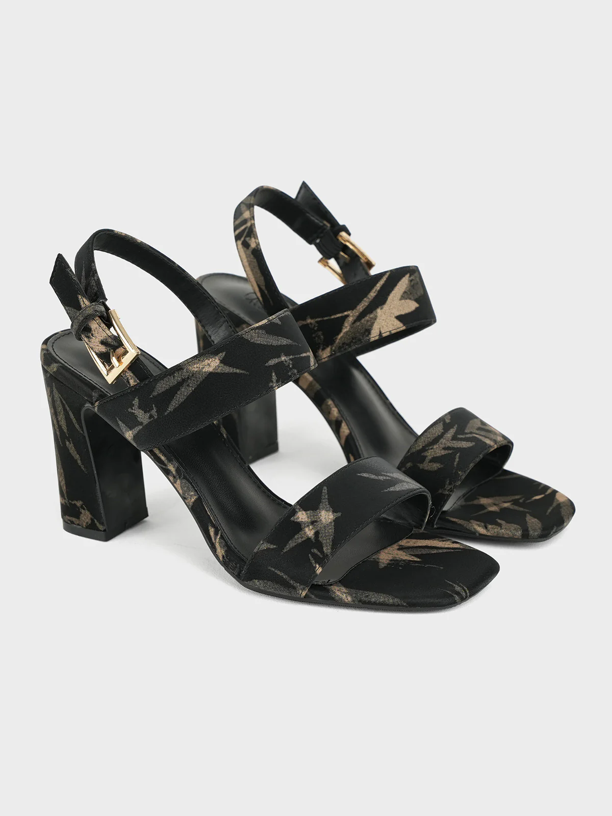 Womens "MINU" Block Heels Sandals - Image 2