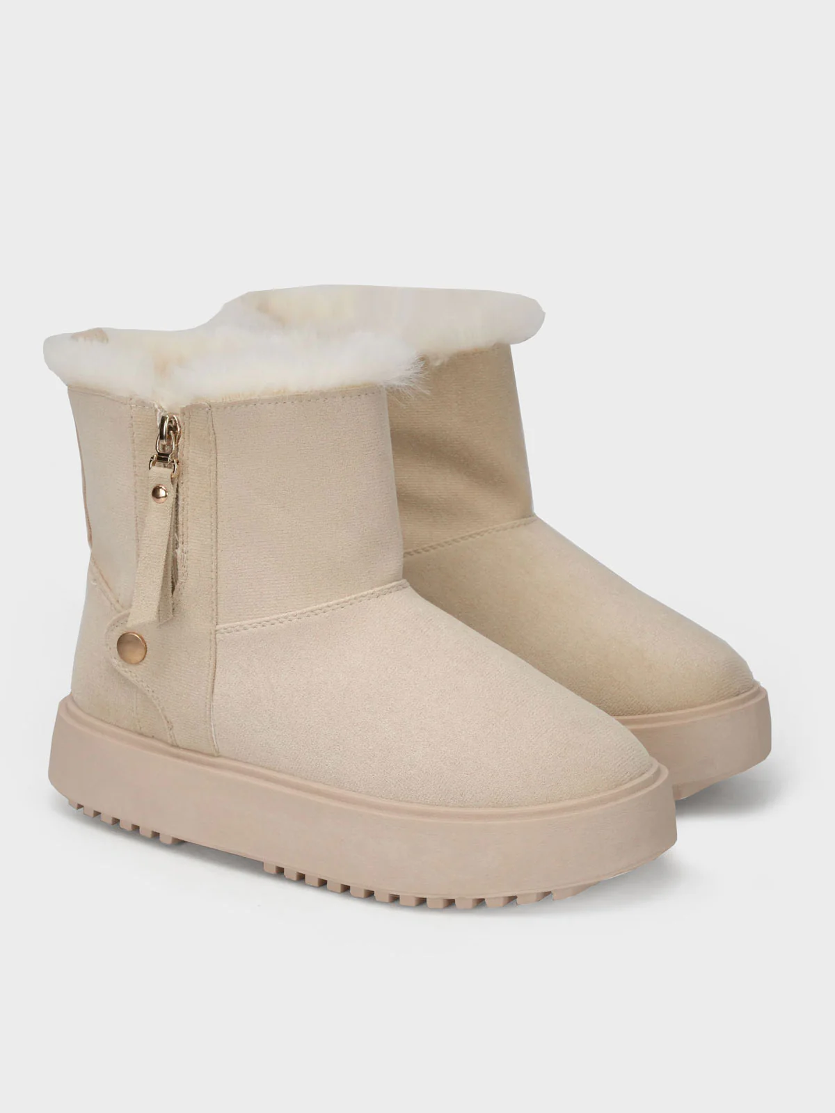 Womens "MIRCEA" Faux Fur Cozy Boots - Image 2