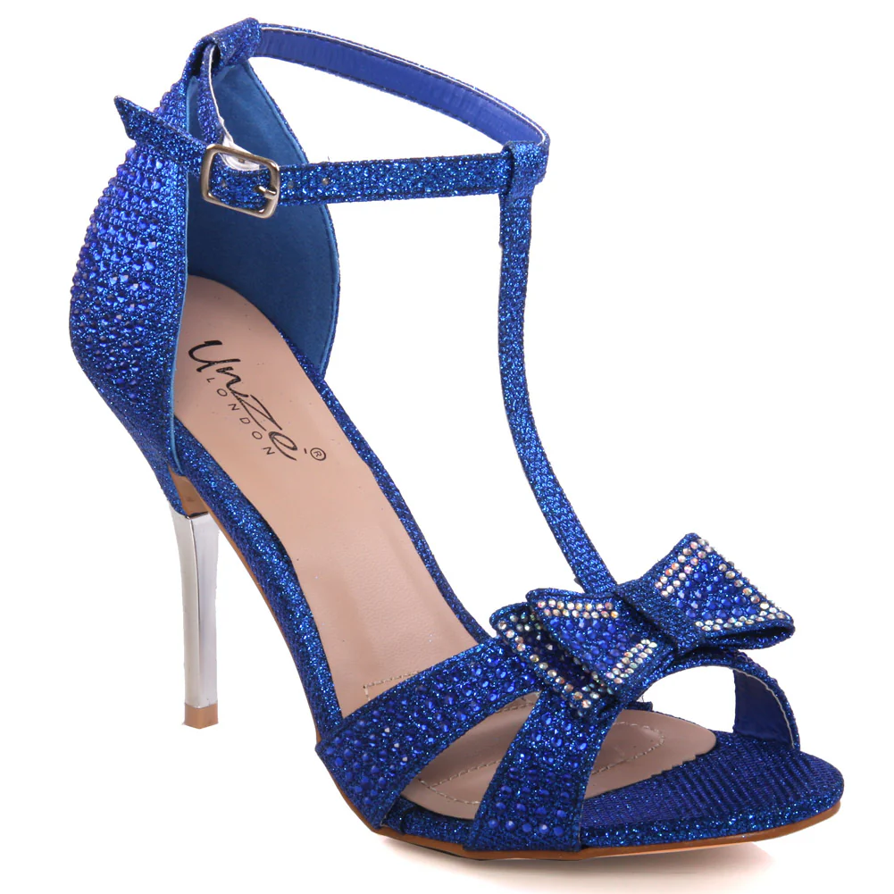 Womens ‘Mishka’ Bow Accented Sandals