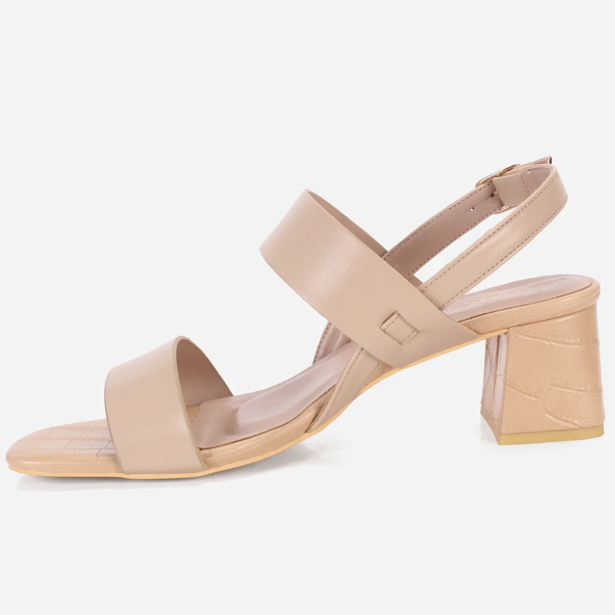 Women's "MOIERA" Block Heeled Open Toe Sandals - Image 3