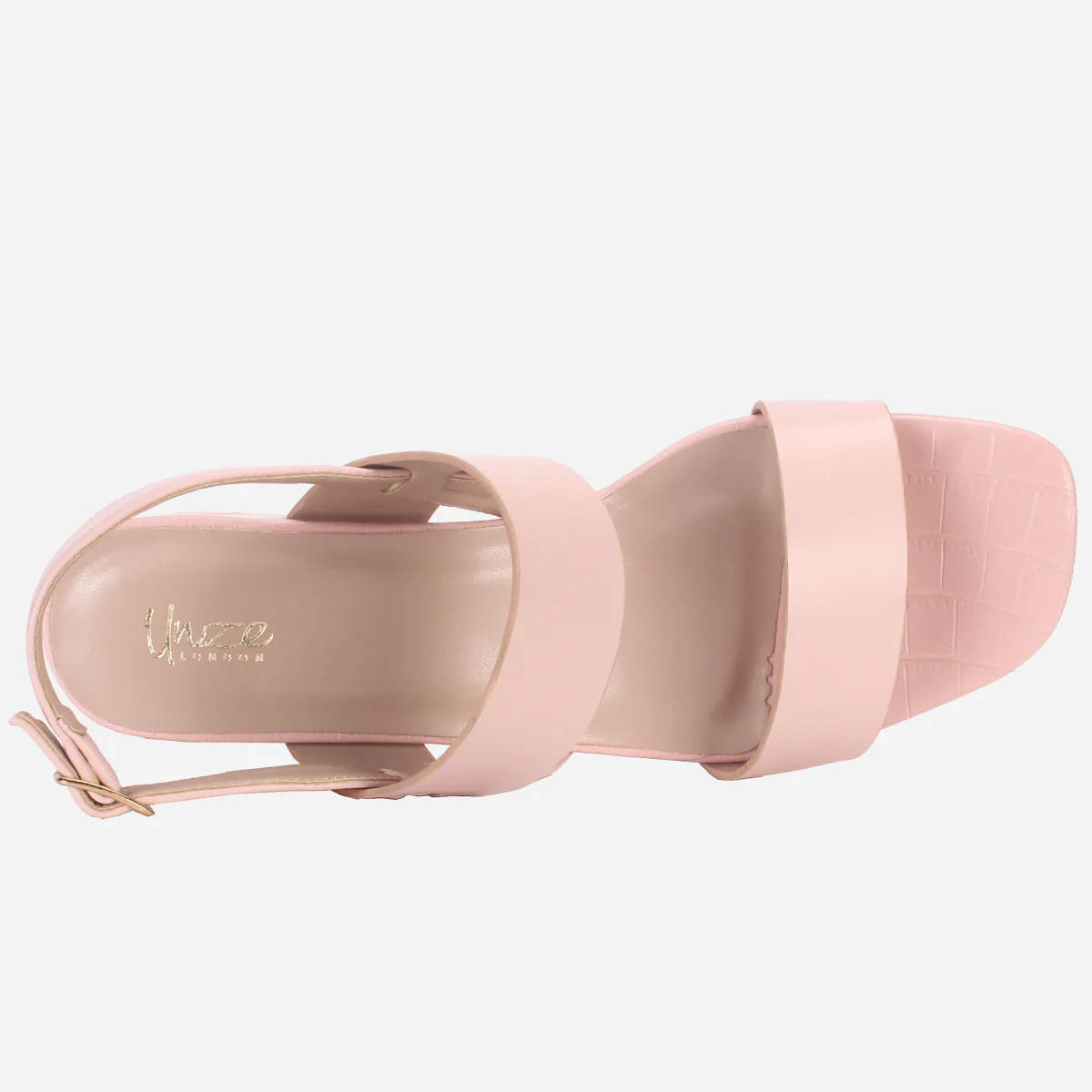 Women's "MOIERA" Block Heeled Open Toe Sandals - Image 4