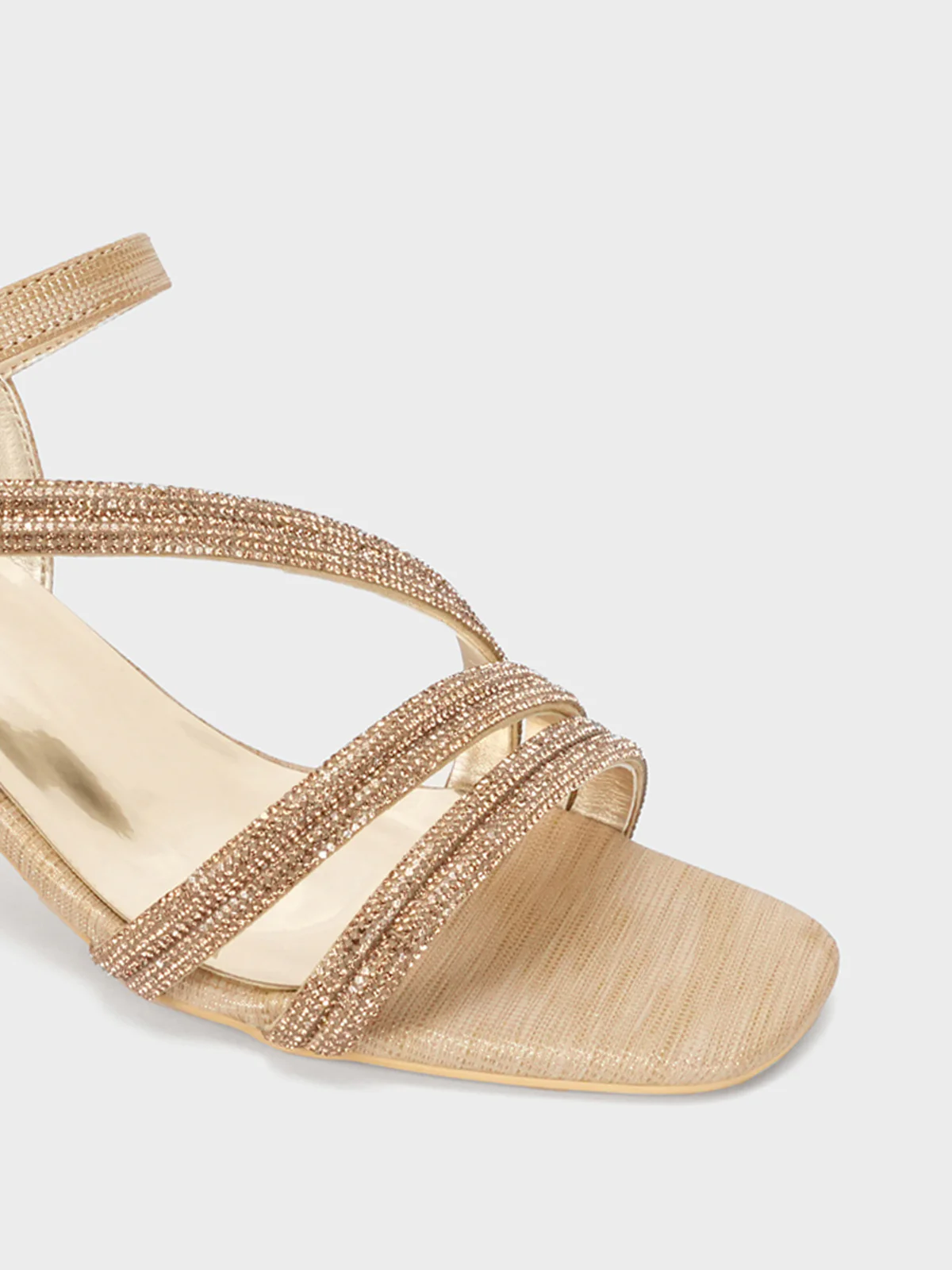 Women's "MOMUS" Glittery Party Sandals - Image 4