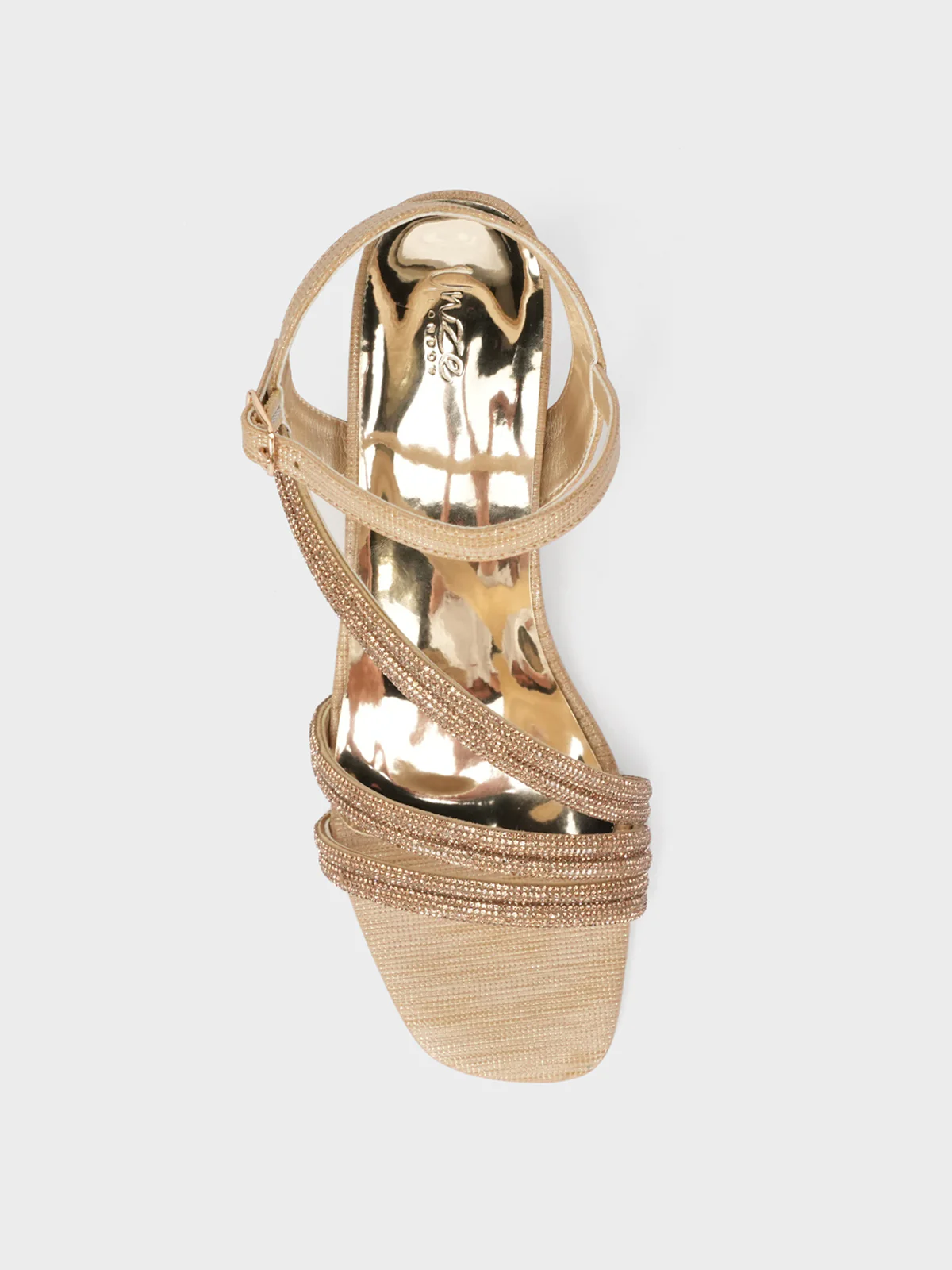 Women's "MOMUS" Glittery Party Sandals - Image 5
