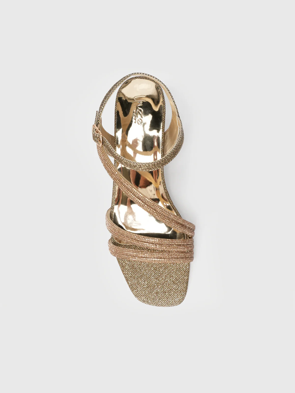 Women's "MOMUS" Glittery Party Sandals - Image 5