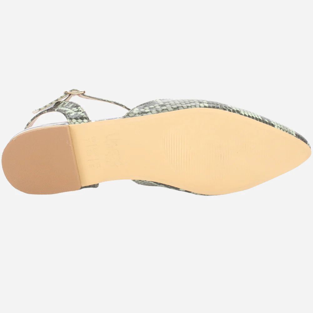 Womens "MONISHA" Pointy Flat Summer Sandals - Image 5