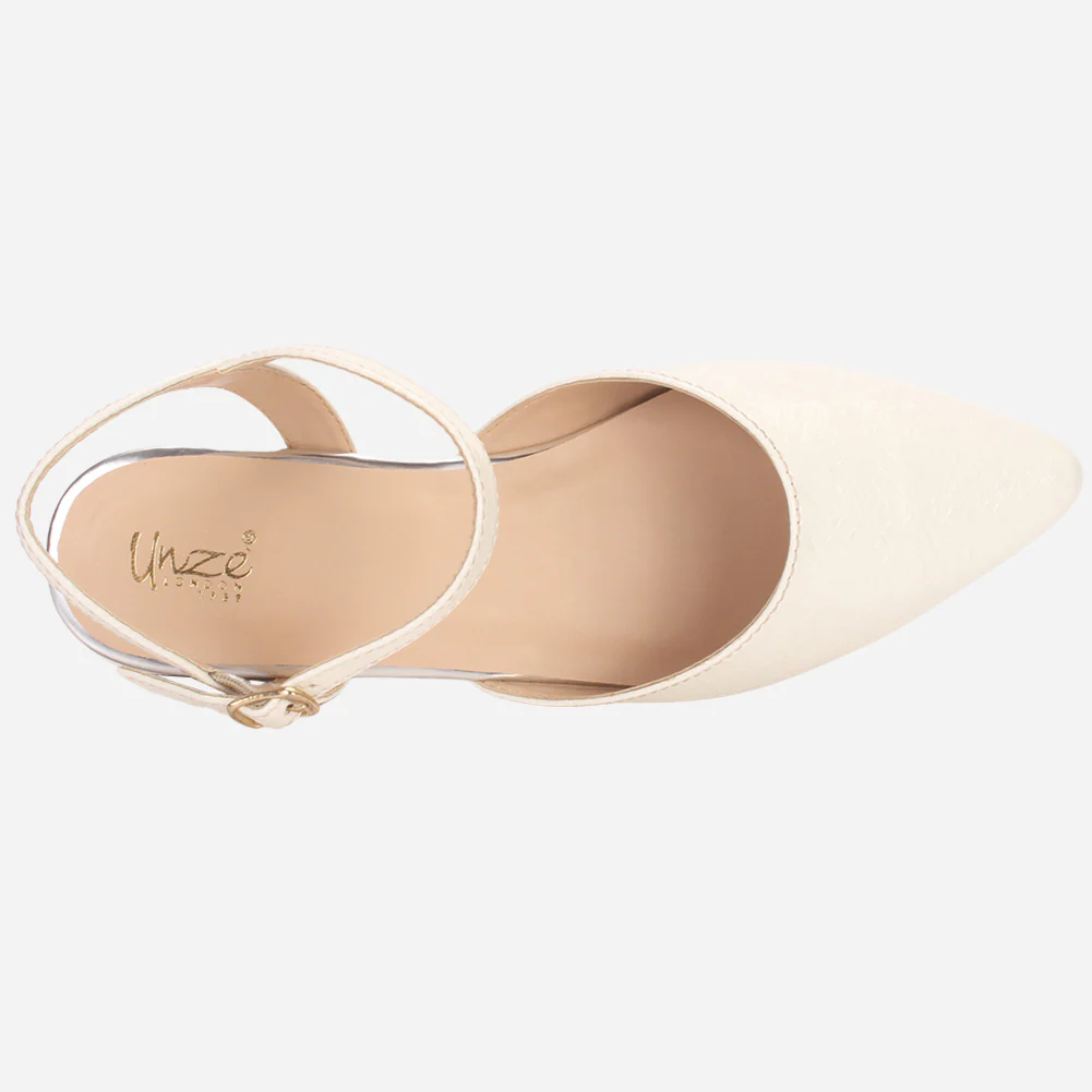 Womens "MONISHA" Pointy Flat Summer Sandals - Image 4