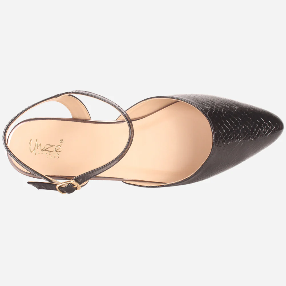 Womens "MONISHA" Pointy Flat Summer Sandals - Image 4