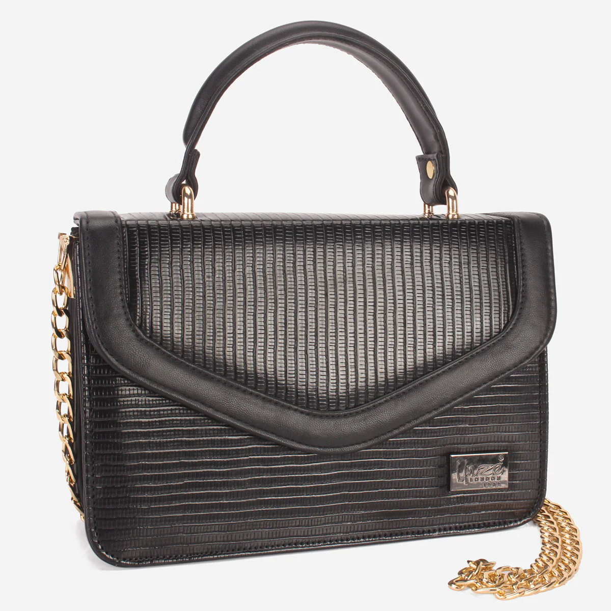 Womens "MONSIA" Stylish Hard Case Handbag