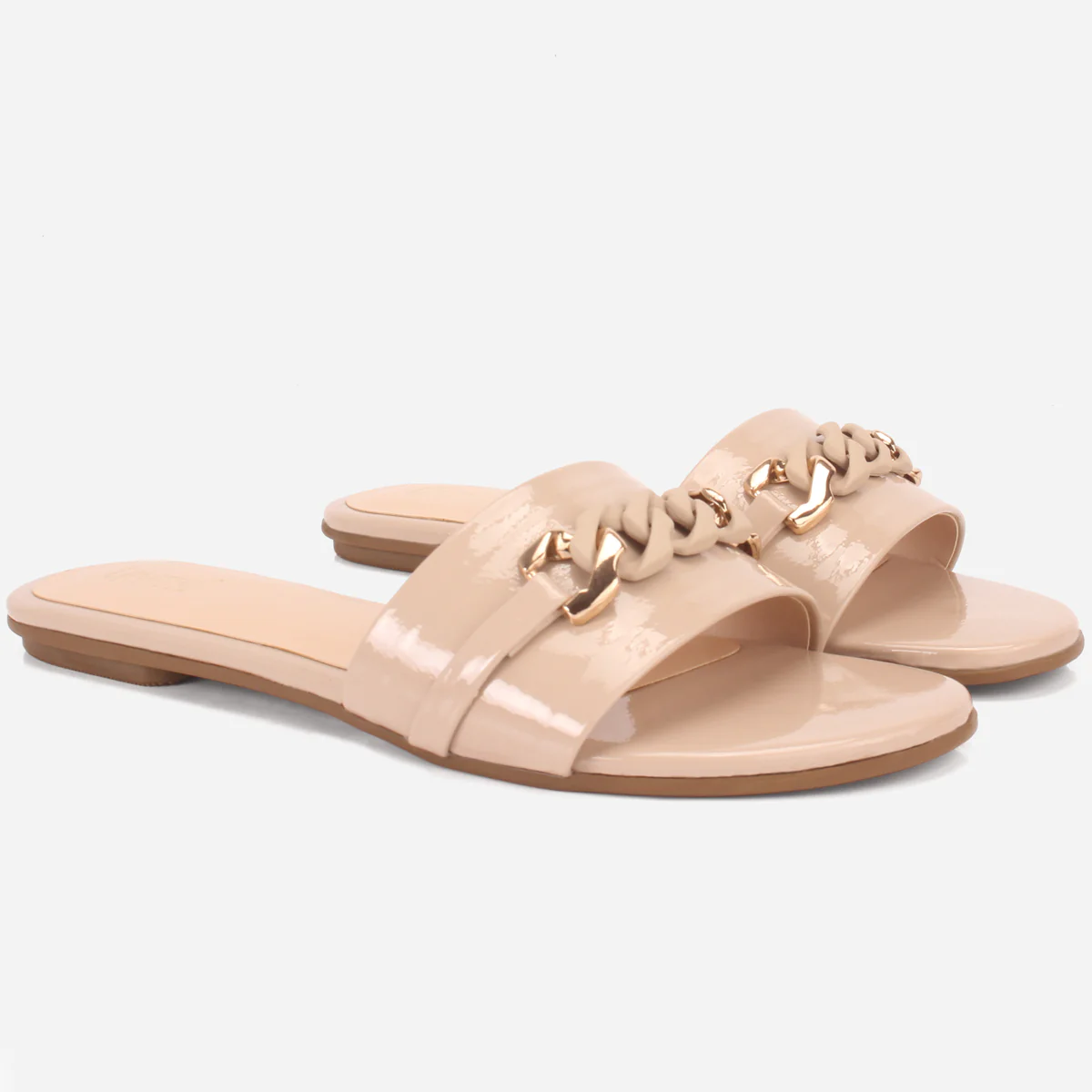 Women's "NARIA" Decorated Flat Summer Slippers - Image 2