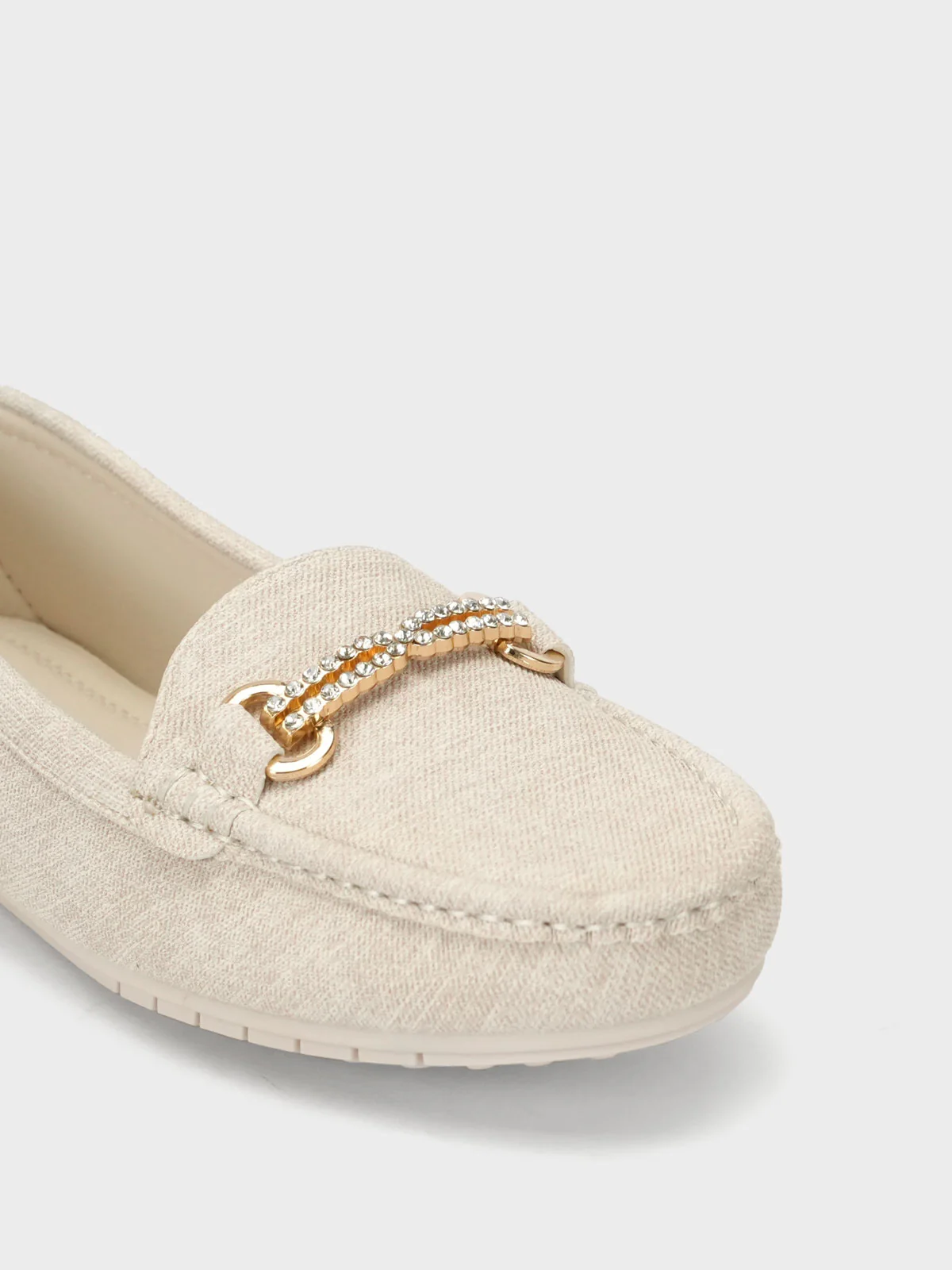 Womens "NARWAT" Flat Casual Moccasins - Image 4