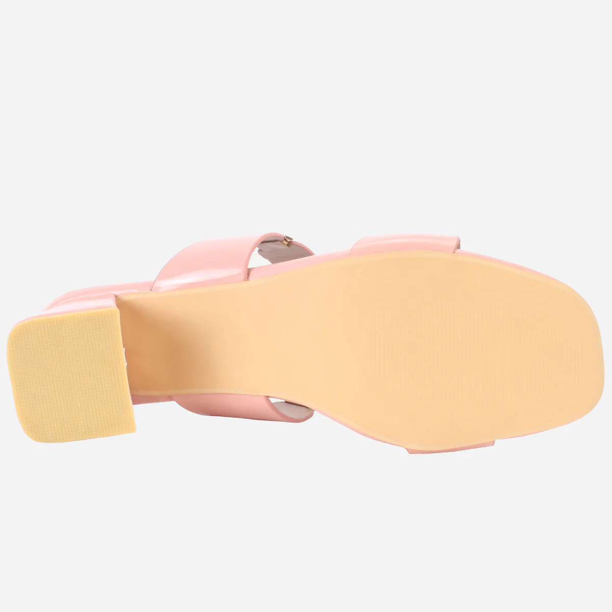 Womens "NATALIA" Fancy Block Heel Slide In Sandals - Image 5