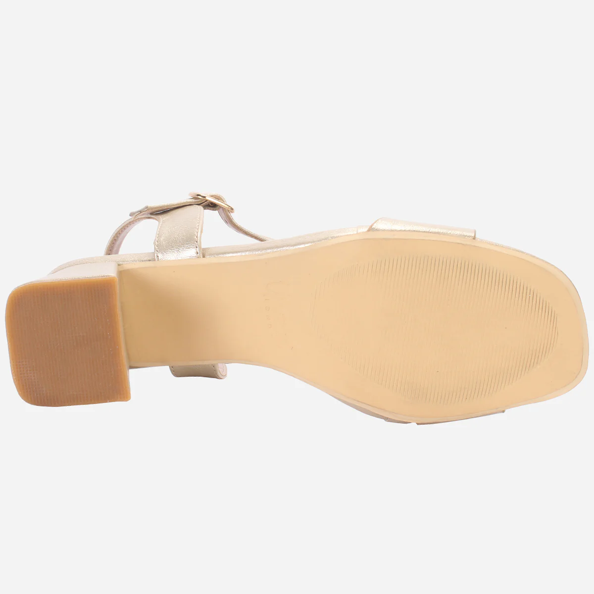Womens "NAURAX" Fancy Block Heel Back Strap Sandals - Image 5