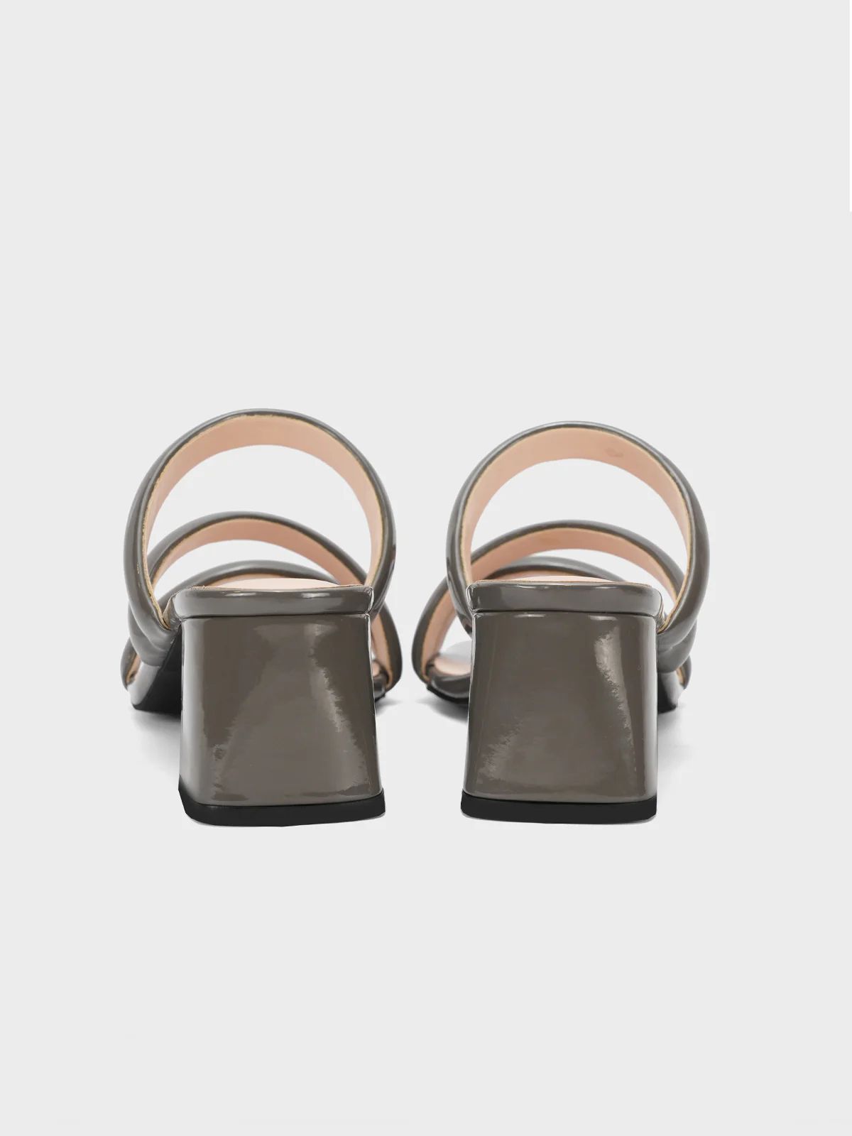 Womens "NEREUS" Patent Casual Sandals - Image 3