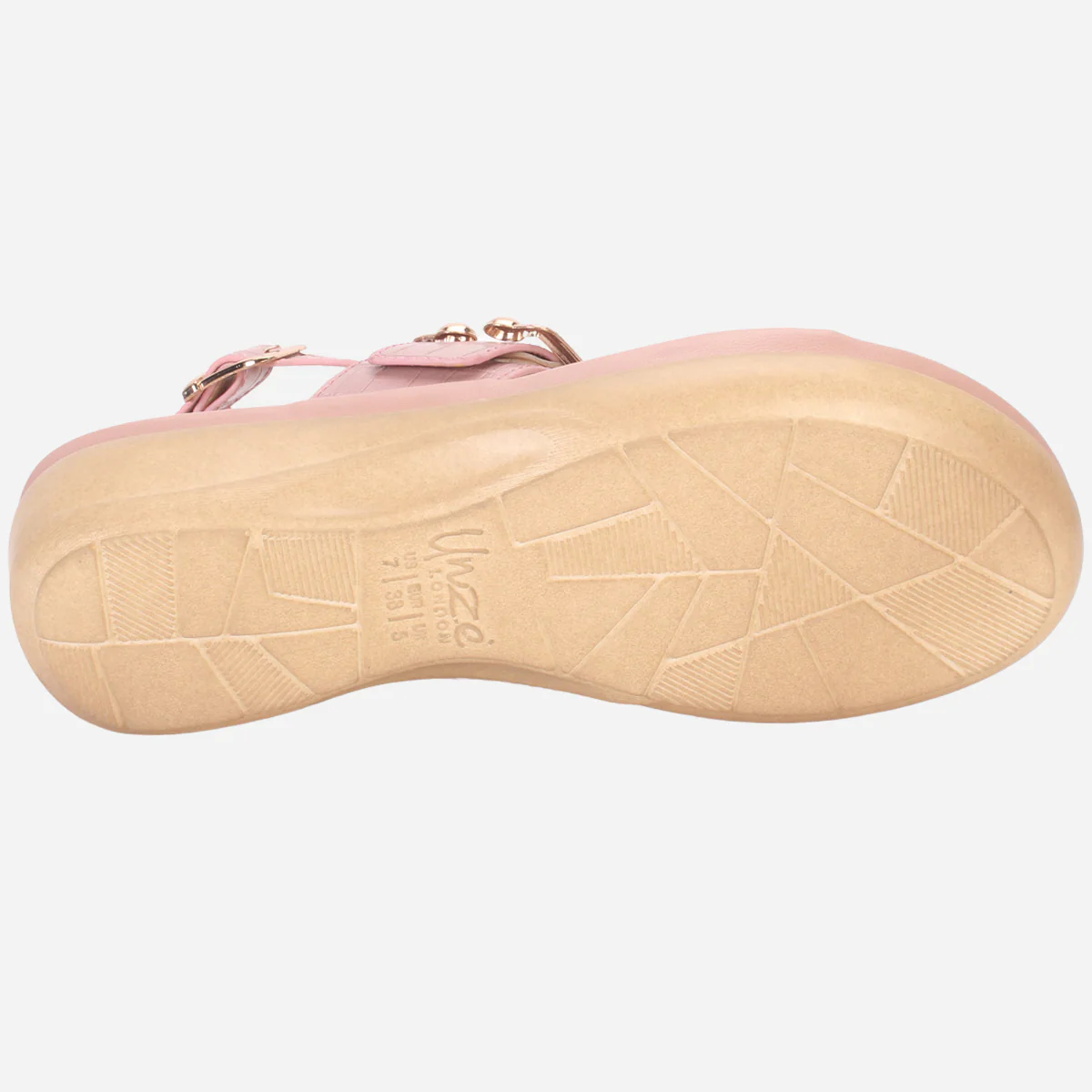 Womens "NIAMA" Open Toe Comfy Everyday Wedge Sandals - Image 5