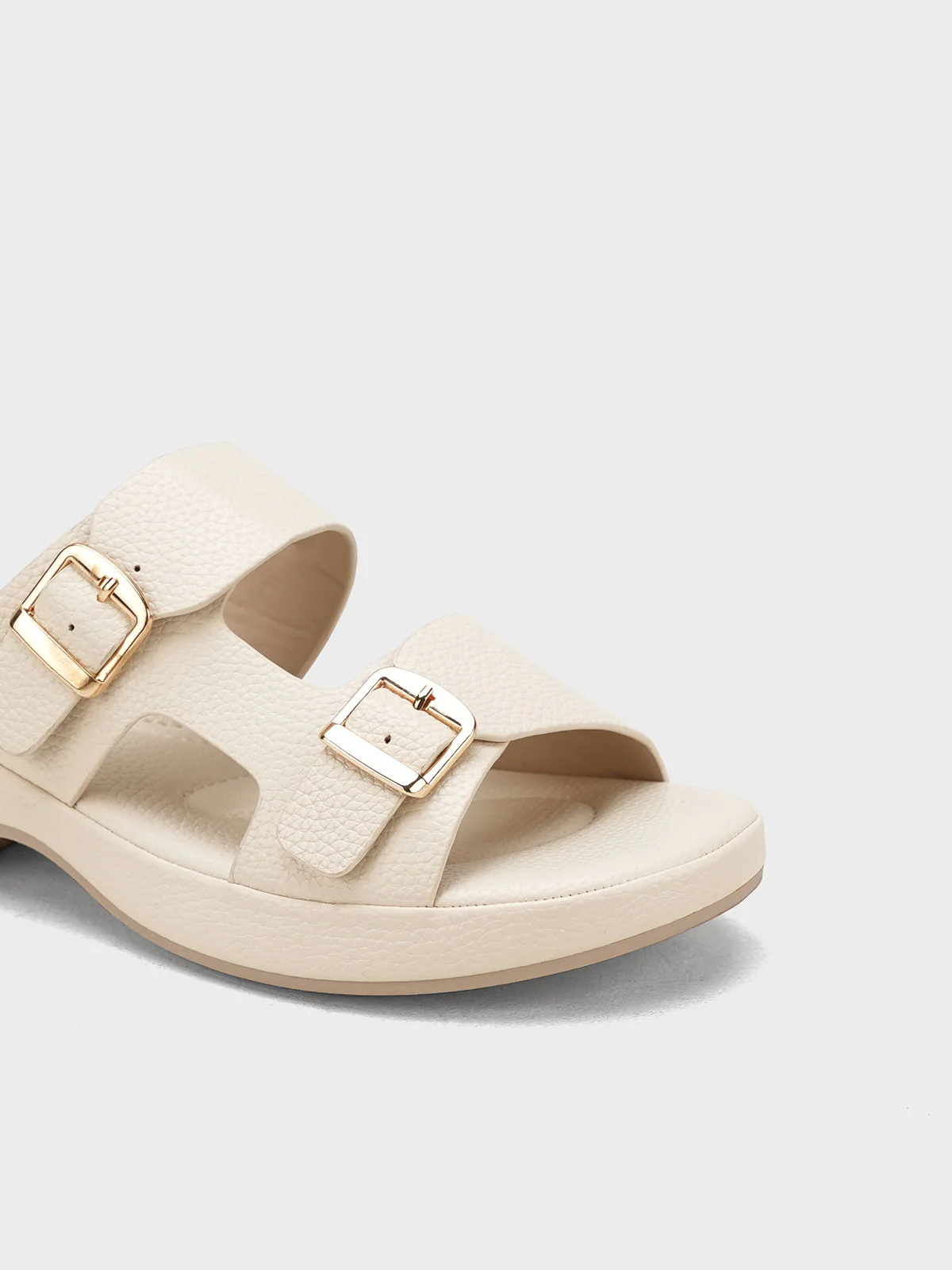 Womens "NILLDA" Trendy Buckle Slippers - Image 7