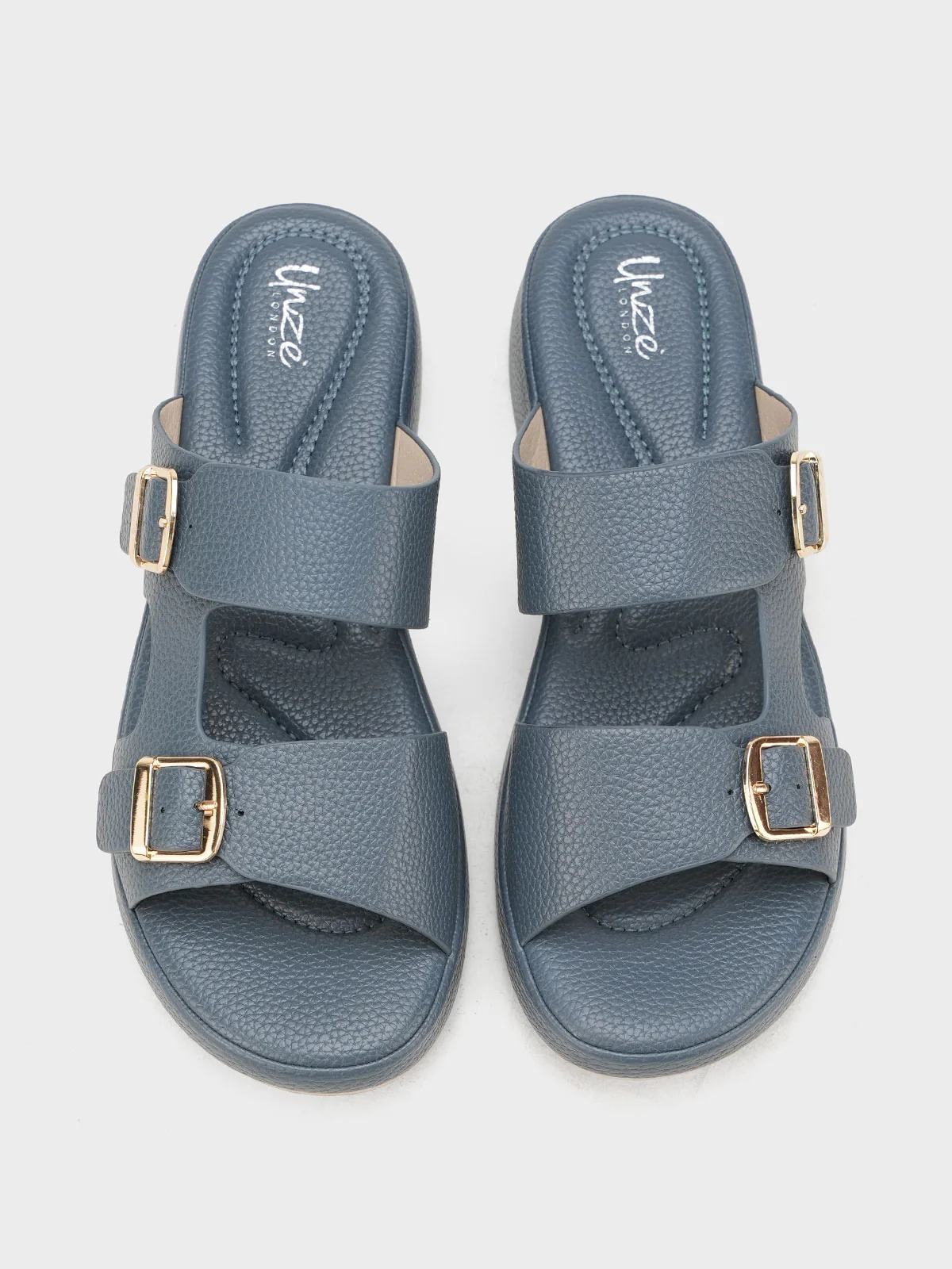Womens "NILLDA" Trendy Buckle Slippers - Image 9