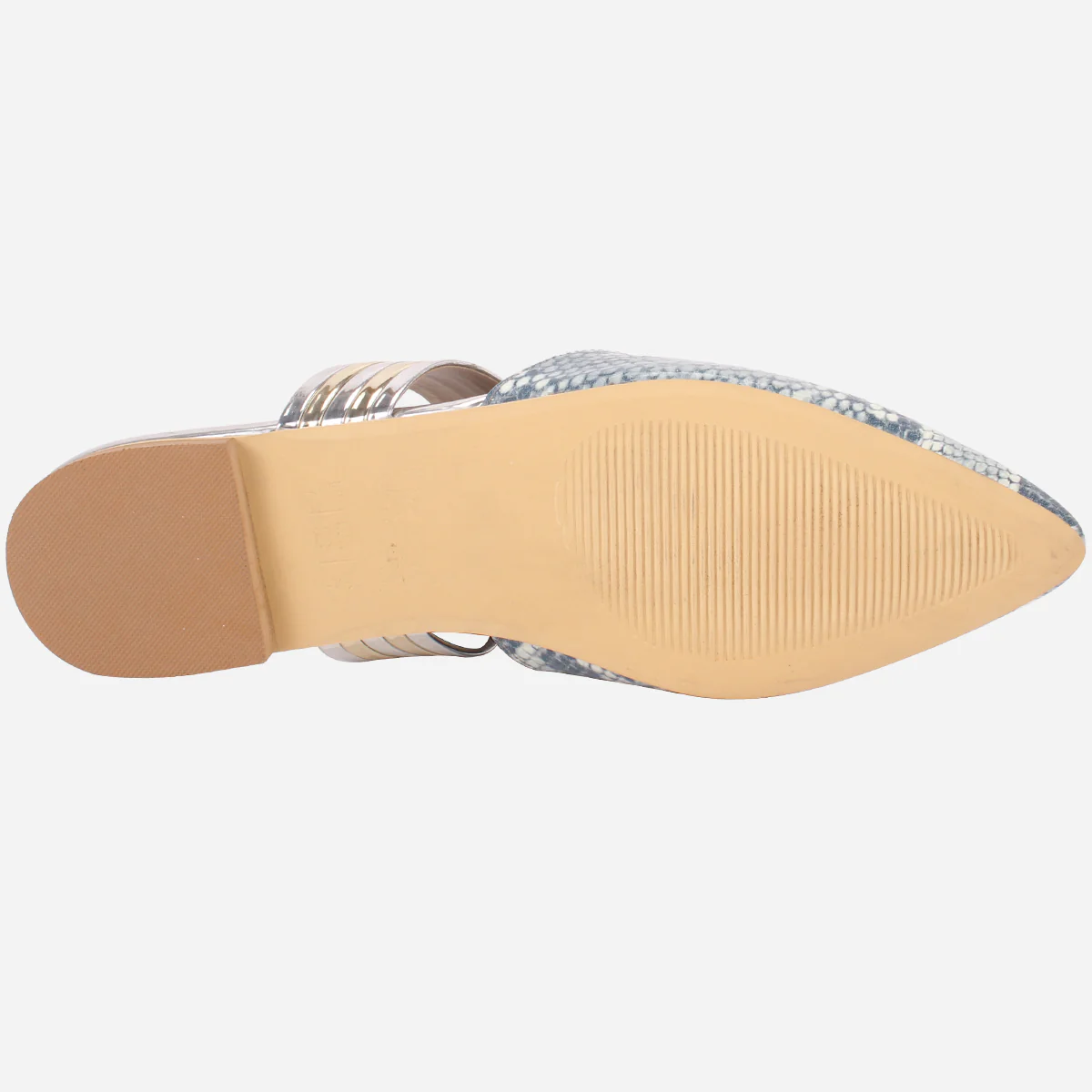 Womens "NISHA" Pointy Slide In Summer Flat Shoes - Image 5
