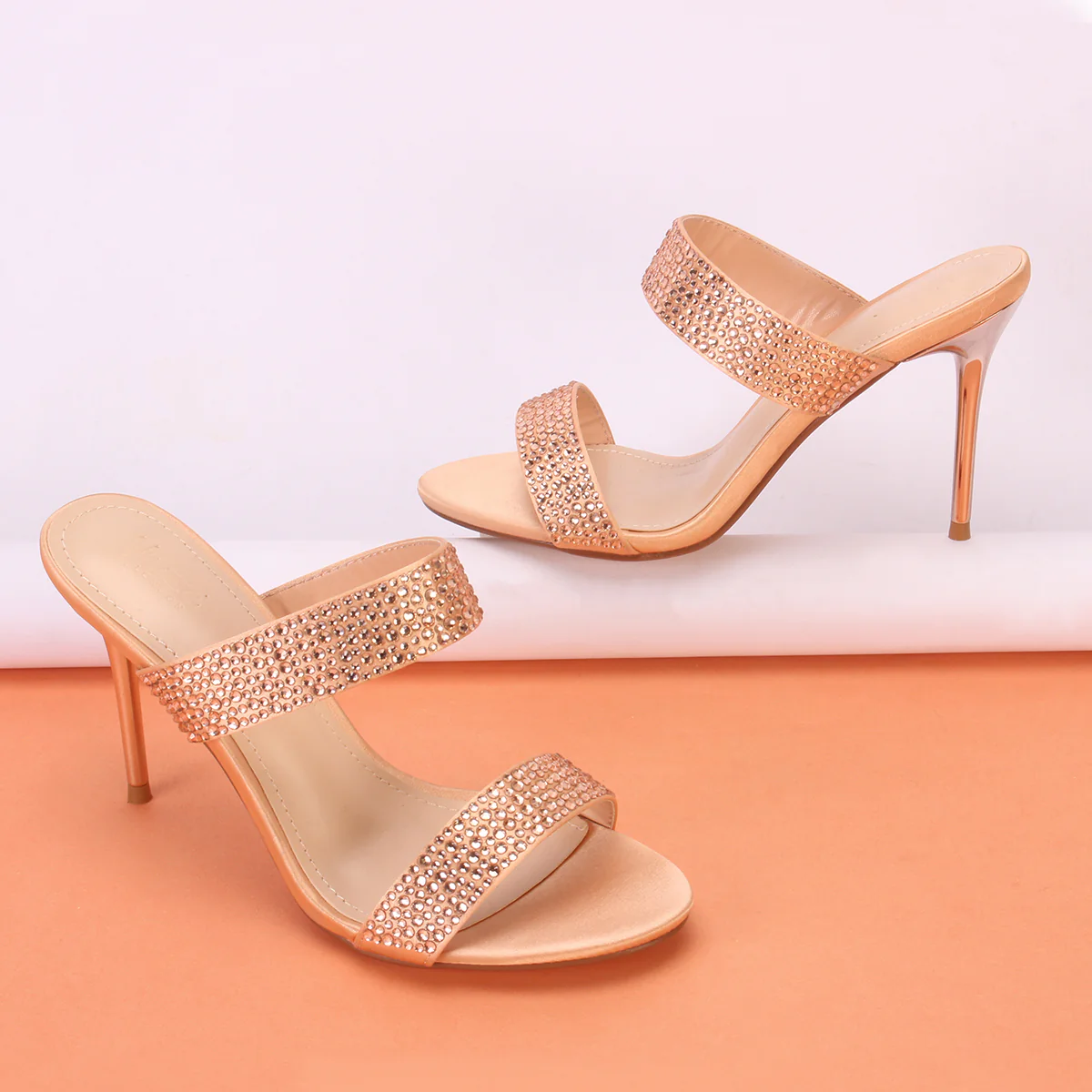 Women's "NIVANA" Dual Strap Open Toe Sandals - Image 6