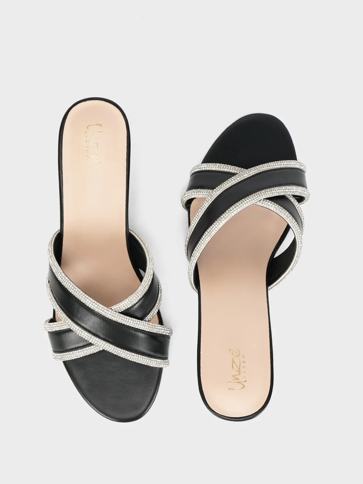 Women's "NOIRION" Cross Over Sandals - Image 5