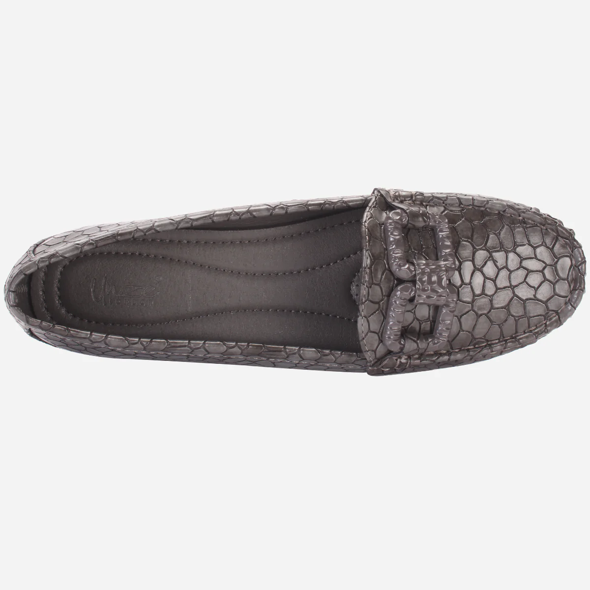 Womens "NOOHRY" Wedge Comfy Slide In Moccasins - Image 4
