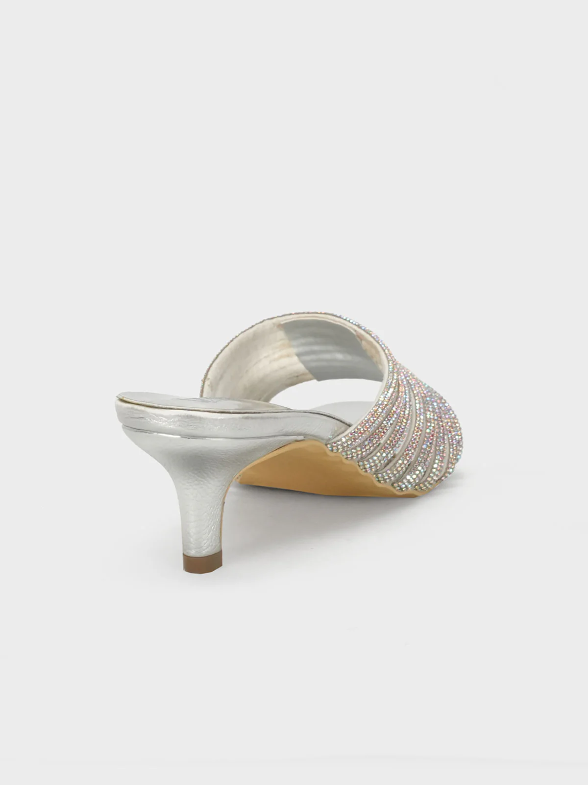 Womens "OBERON" Stylish Diamante Sandals - Image 3