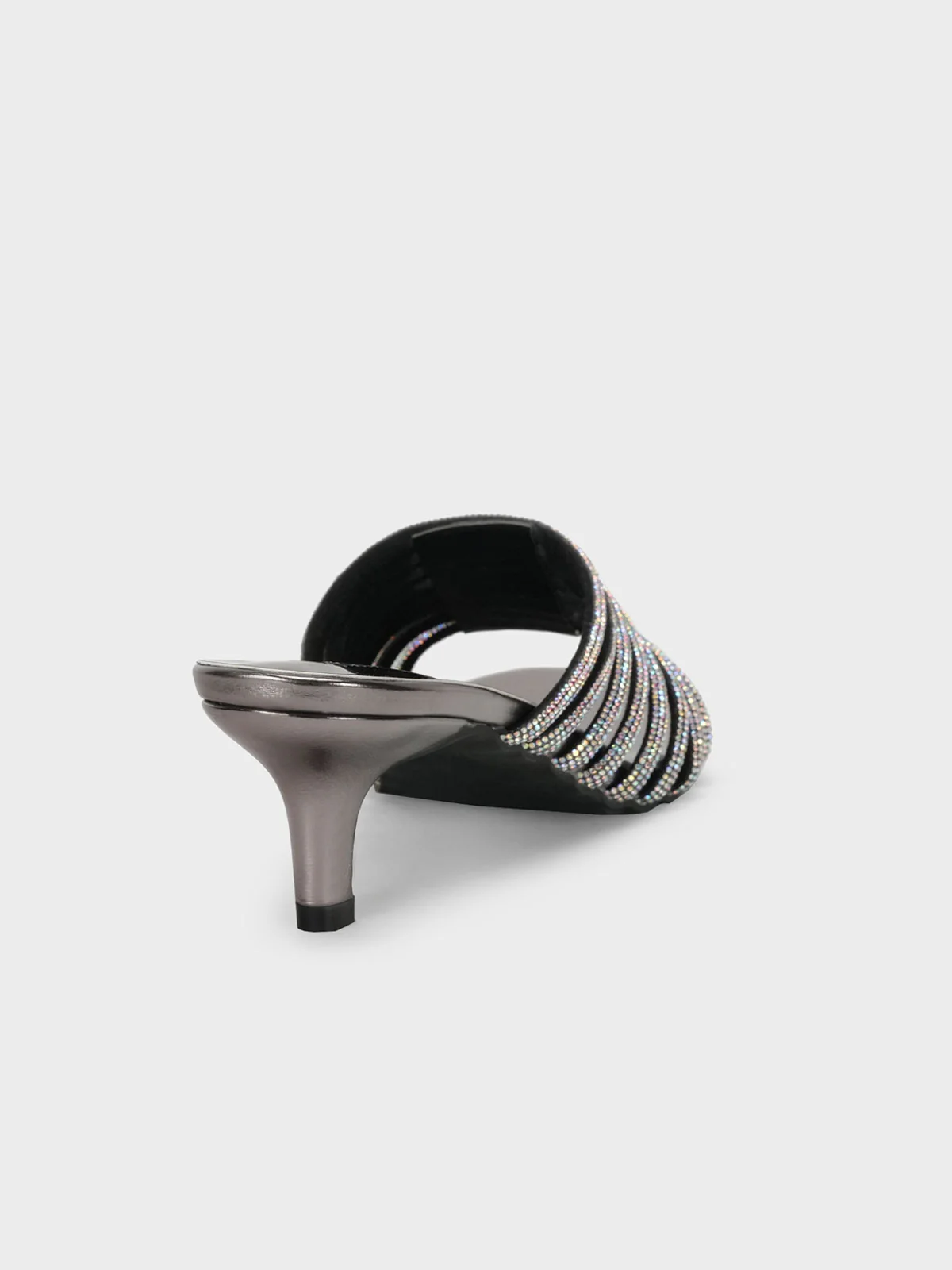 Womens "OBERON" Stylish Diamante Sandals - Image 3