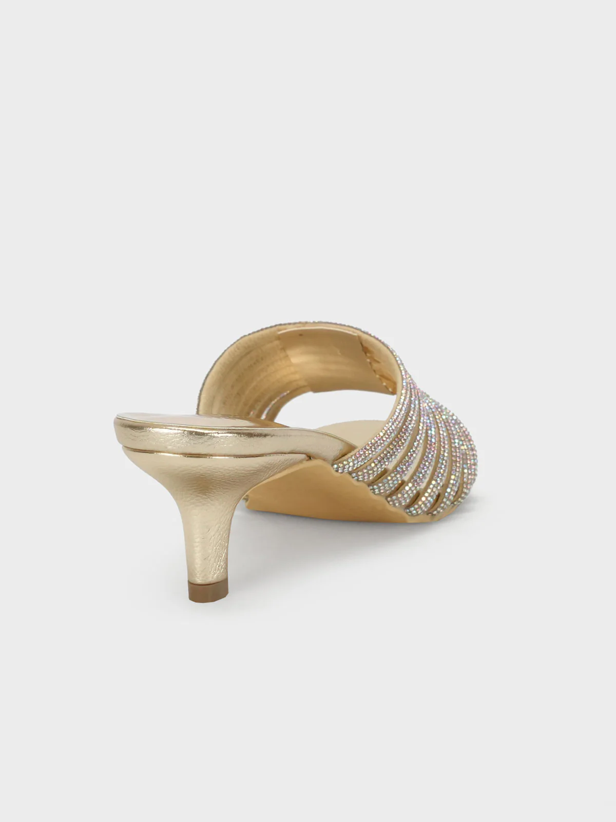 Womens "OBERON" Stylish Diamante Sandals - Image 3