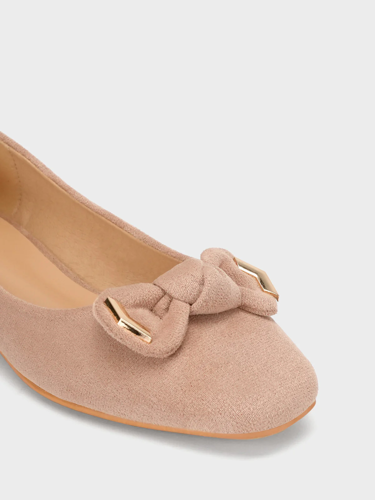 Womens "OKAPARA" Bow Accented Casual Pumps - Image 4