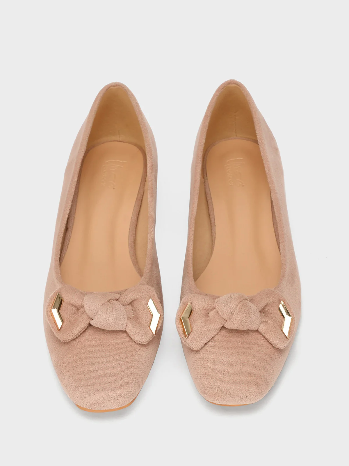 Womens "OKAPARA" Bow Accented Casual Pumps - Image 5