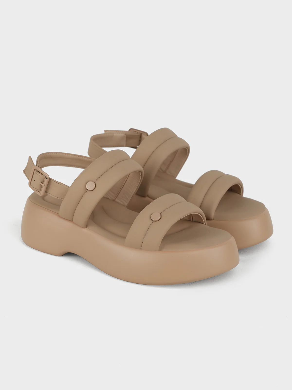 Womens "ONEOLE" Dual Strap Comfy Sandals - Image 2
