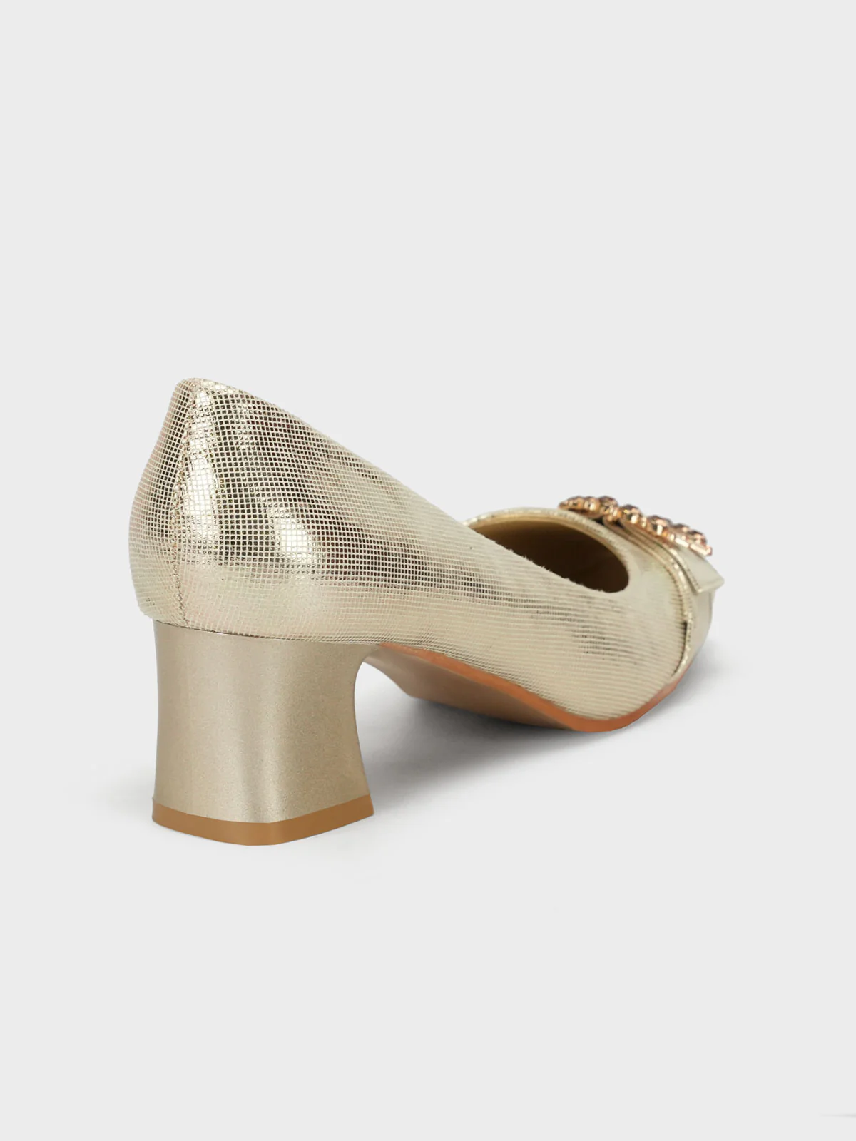 Women's "ONNIKA" Block Heel Fancy Courts - Image 3