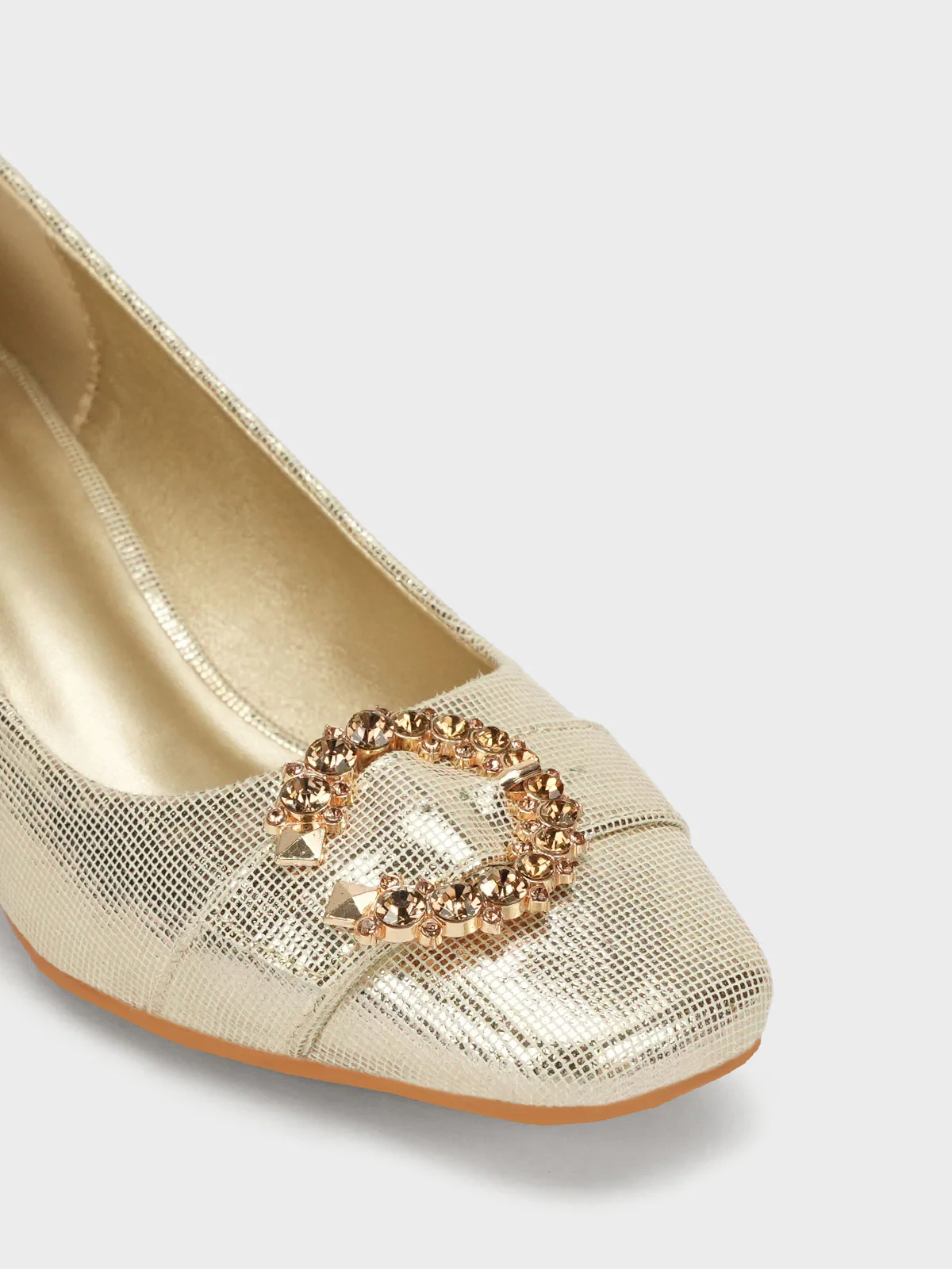 Women's "ONNIKA" Block Heel Fancy Courts - Image 4