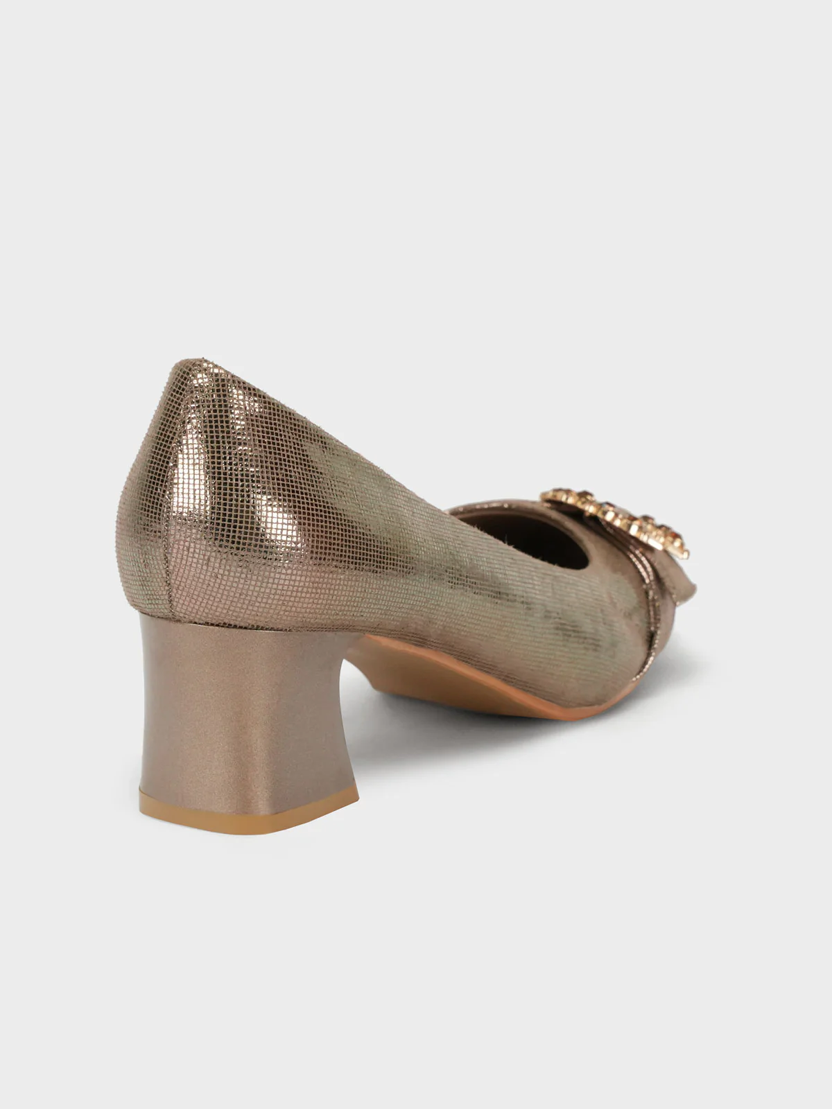 Women's "ONNIKA" Block Heel Fancy Courts - Image 3