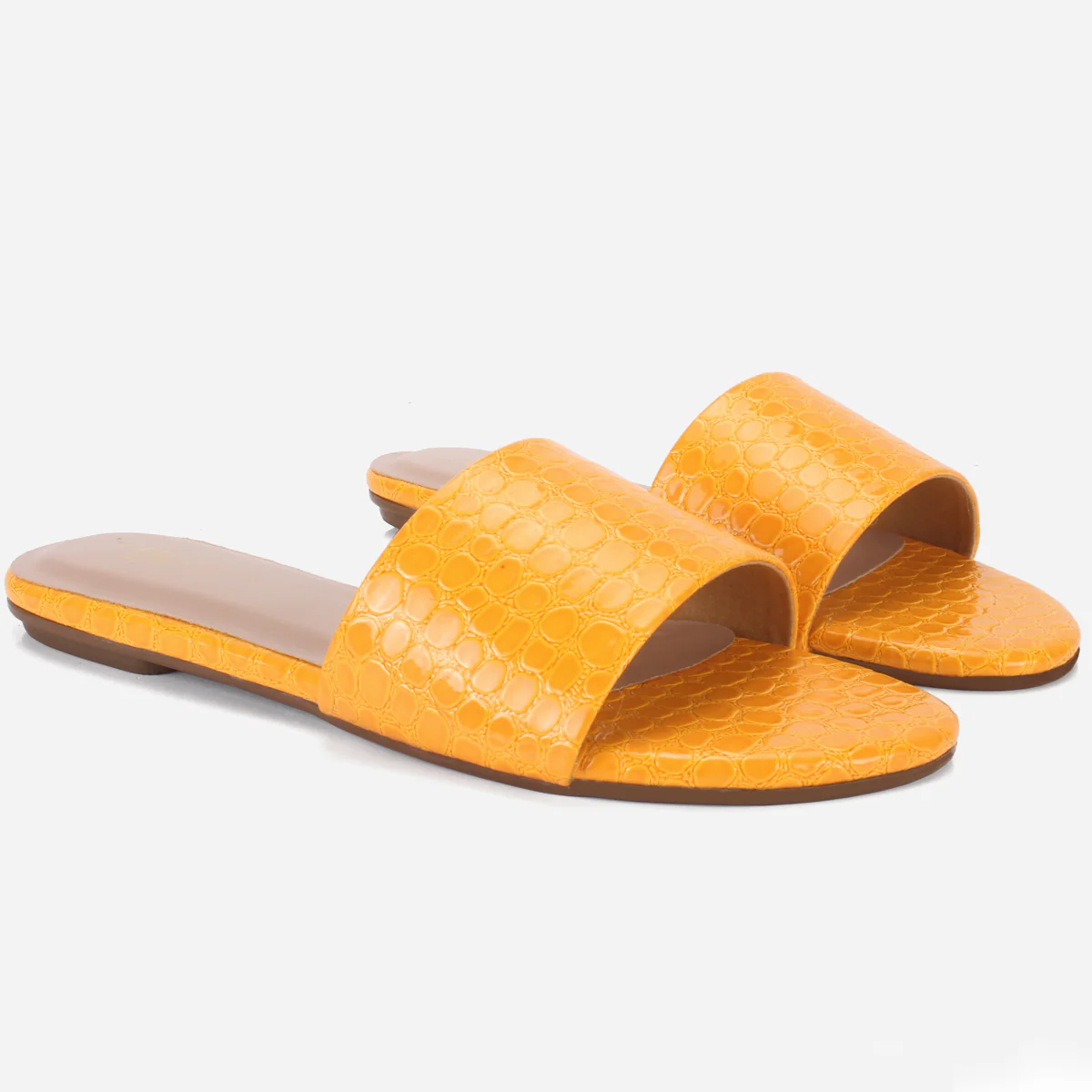 Womens "ORION" Flat Summer Open Toe Slippers - Image 2